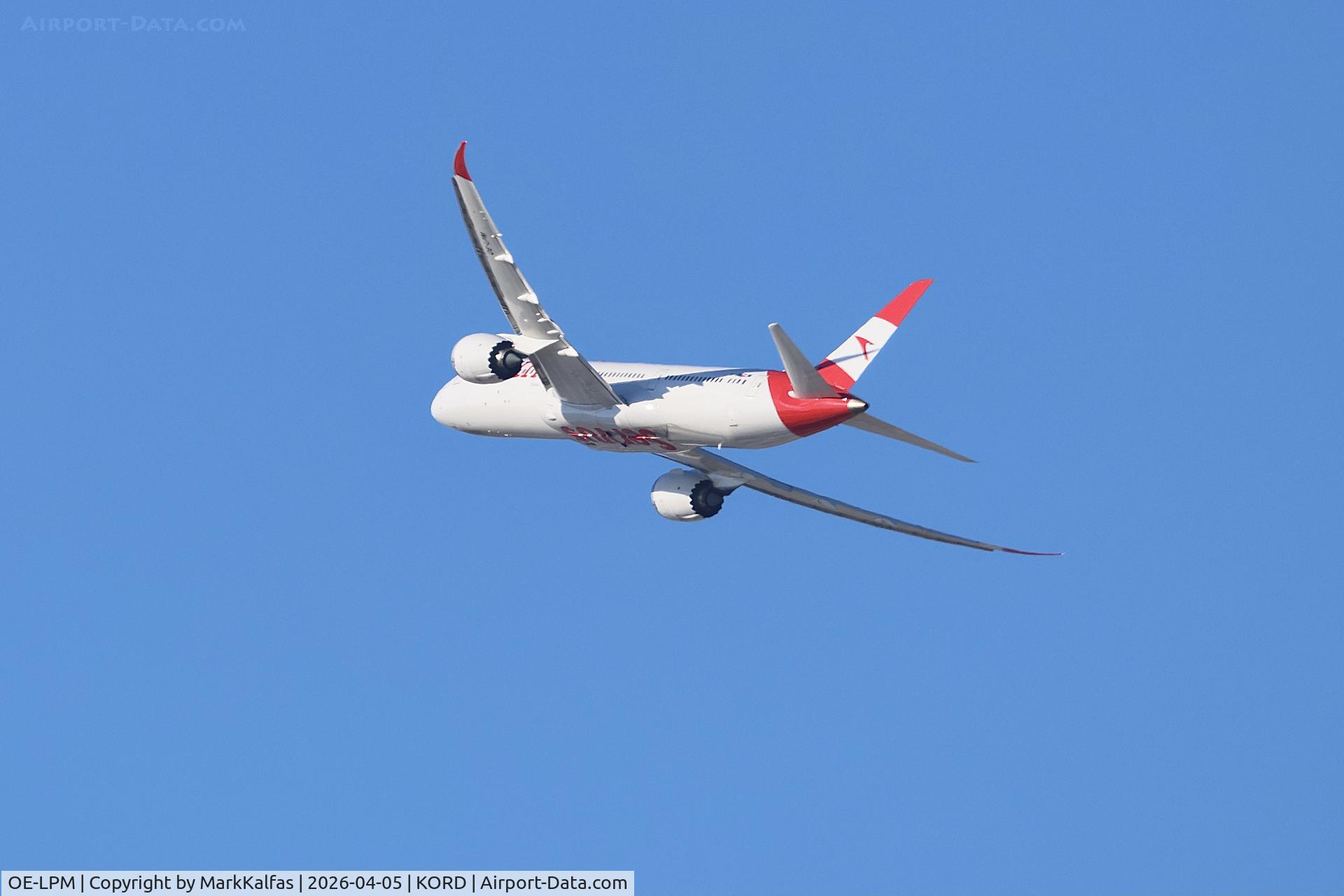 OE-LPM, 2019 Boeing 787-9 Dreamliner, c/n 62736, B789 AUSTRIAN Boeing 787-9 Dreamliner OE-LPM departing 28R KORD