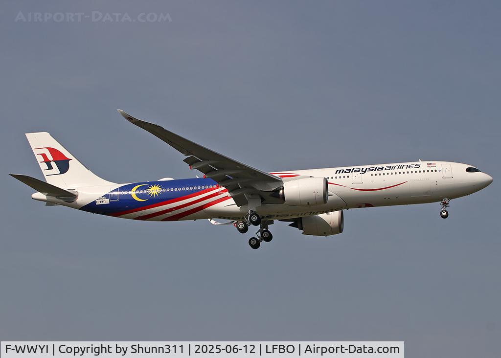F-WWYI, 2025 Airbus A330-941, c/n 2097, C/n 2097 - To be 9M-MNK
