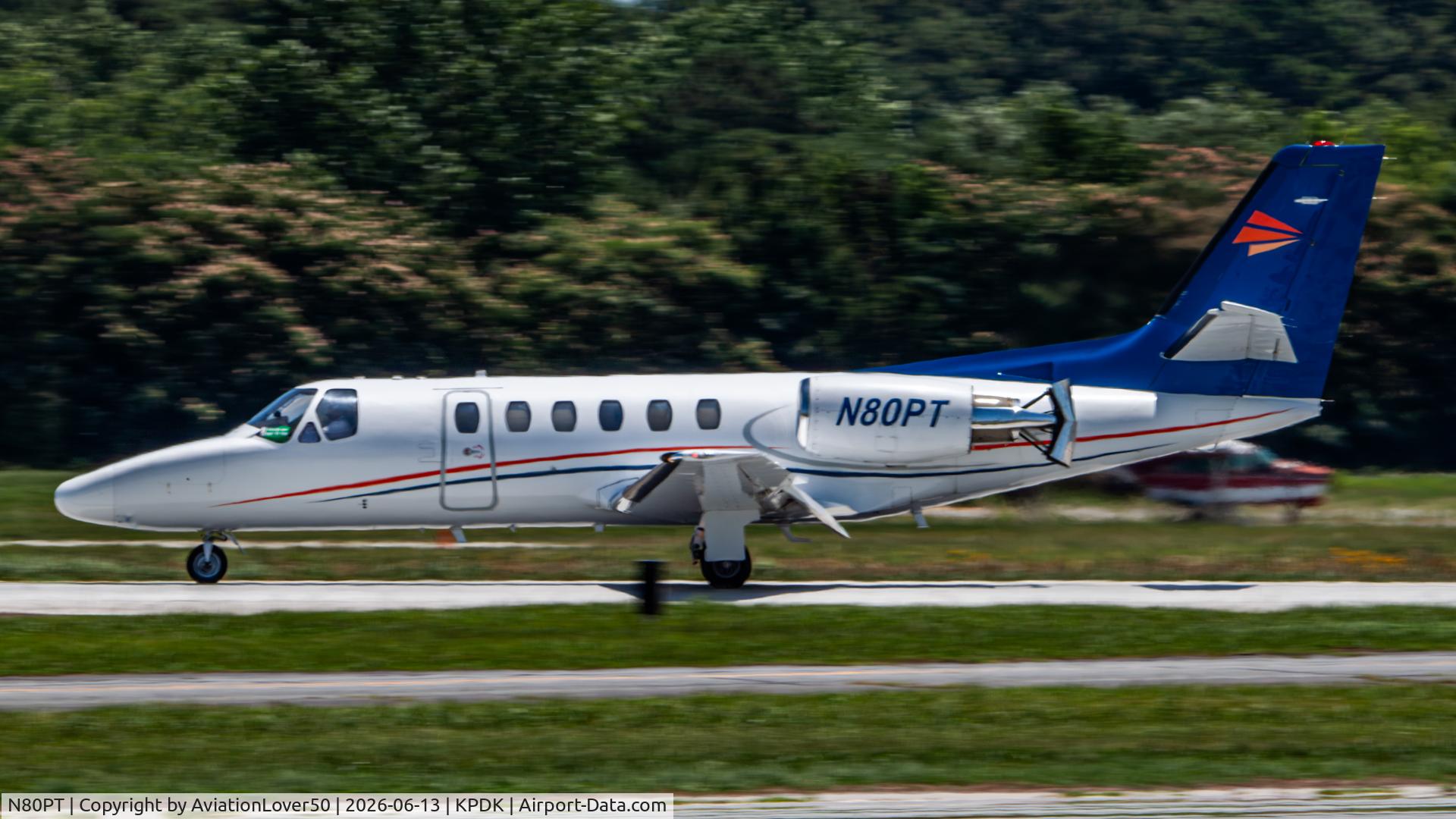 N80PT, 1998 Cessna 550 Citation Bravo, c/n 550-0839, Citation Bravo