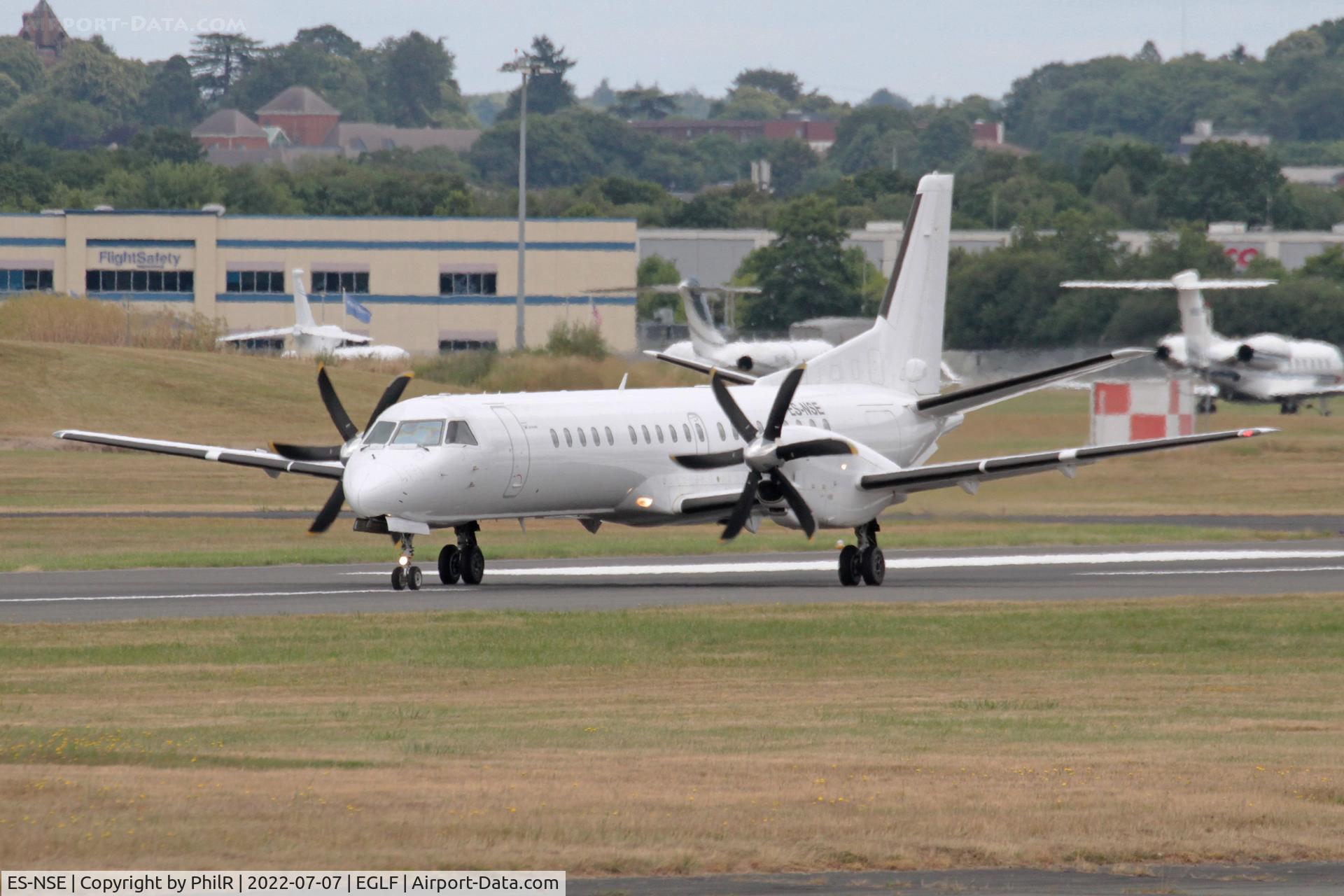 ES-NSE, 1995 Saab 2000, c/n 2000-013, ES-NSE 1995 SAAB 2000 Farnborough 
