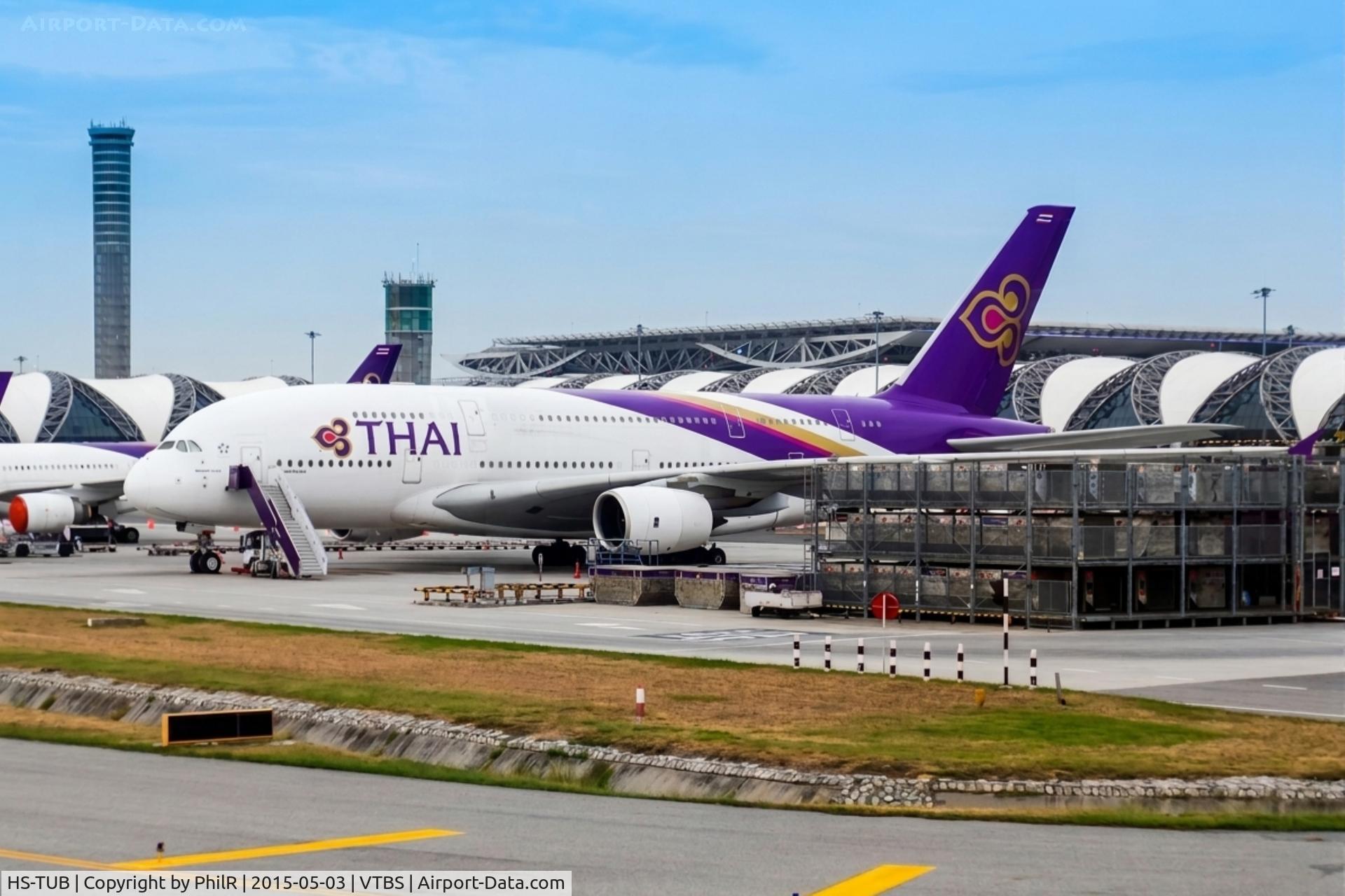 HS-TUB, 2012 Airbus A380-841, c/n 093, HS-TUB 2012 A380-800 Thai Airways BKK 
