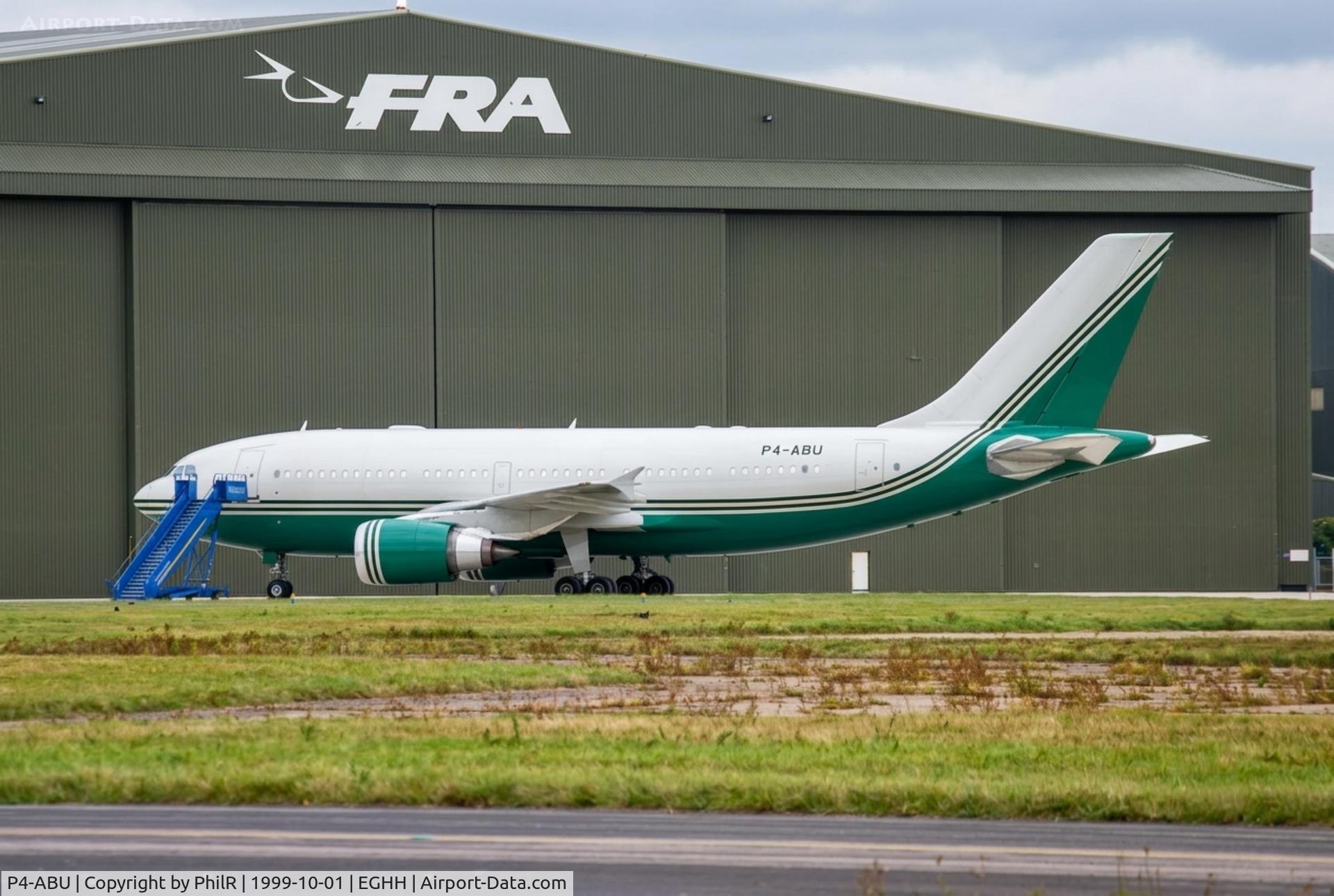 P4-ABU, 1987 Airbus A310-304, c/n 431, P4-ABU 1987 A310-300 Sultan of Brunei BOH
