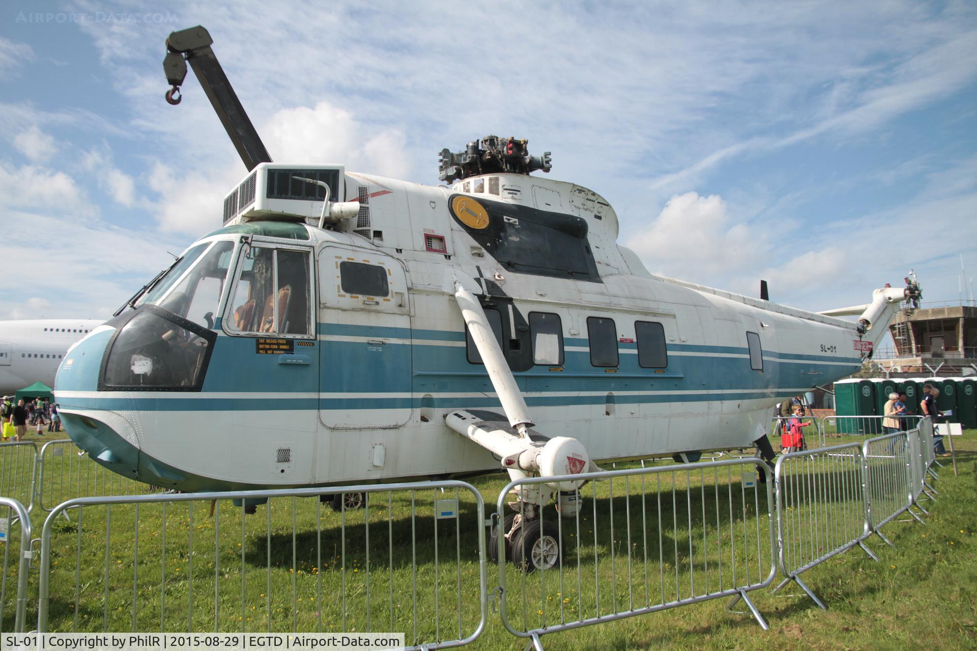 SL-01, 1975 Westland WS-61 Commando Mk2C, c/n WA829, SL-01 1975 Westland WS61 Sea King-Commando Sierra Leone AF Wings & Wheels Dunsfold 