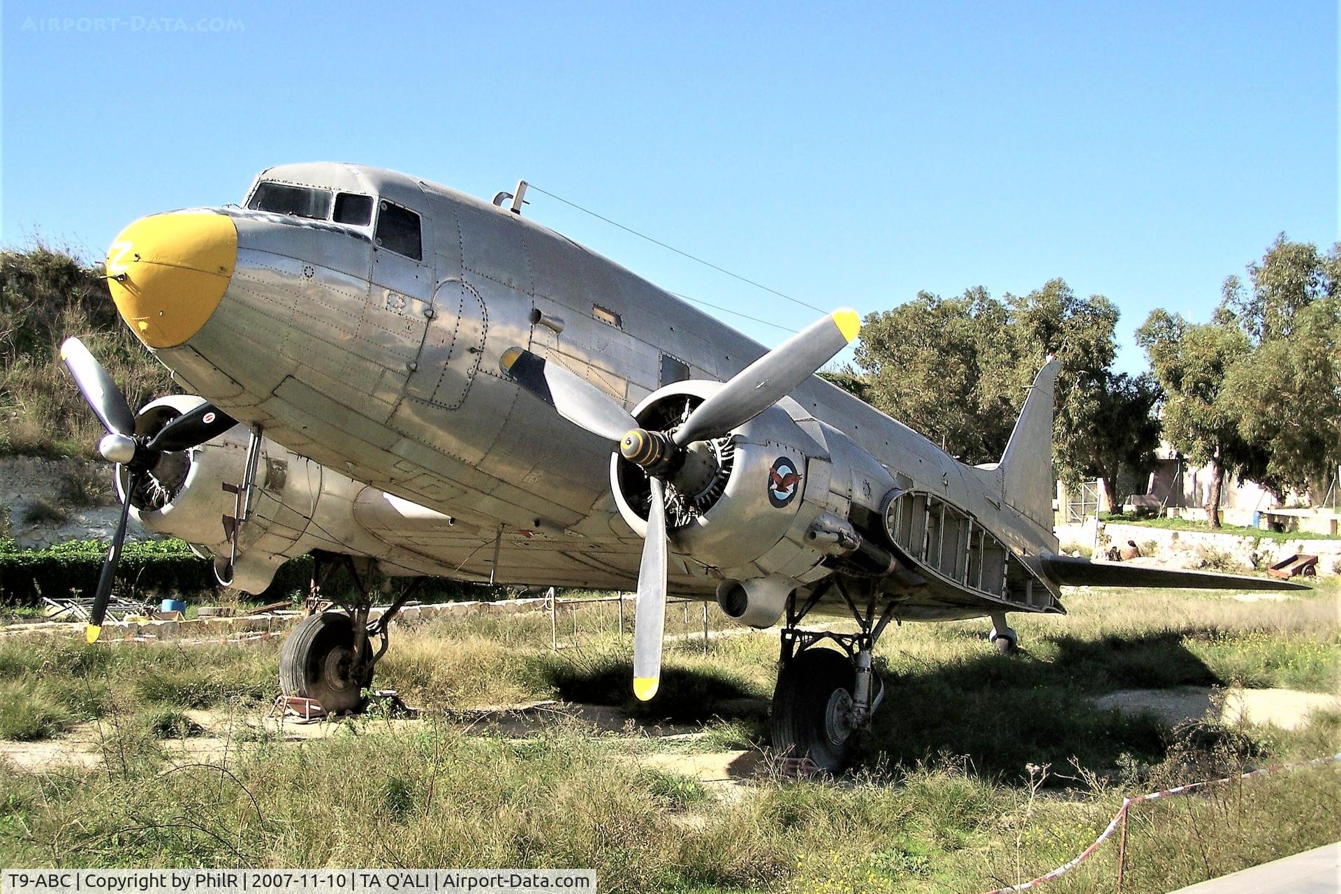 T9-ABC, 1944 Douglas C-47B, c/n 32935, T9-ABC C-47B Ta'Qali Malta 