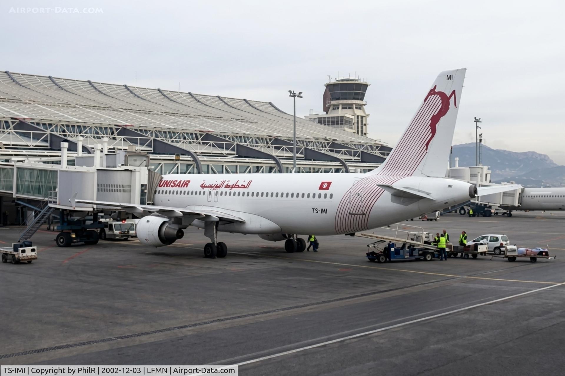 TS-IMI, 1994 Airbus A320-211, c/n 0511, TS-IMI 1994 A320-200 Tunisair NCE 