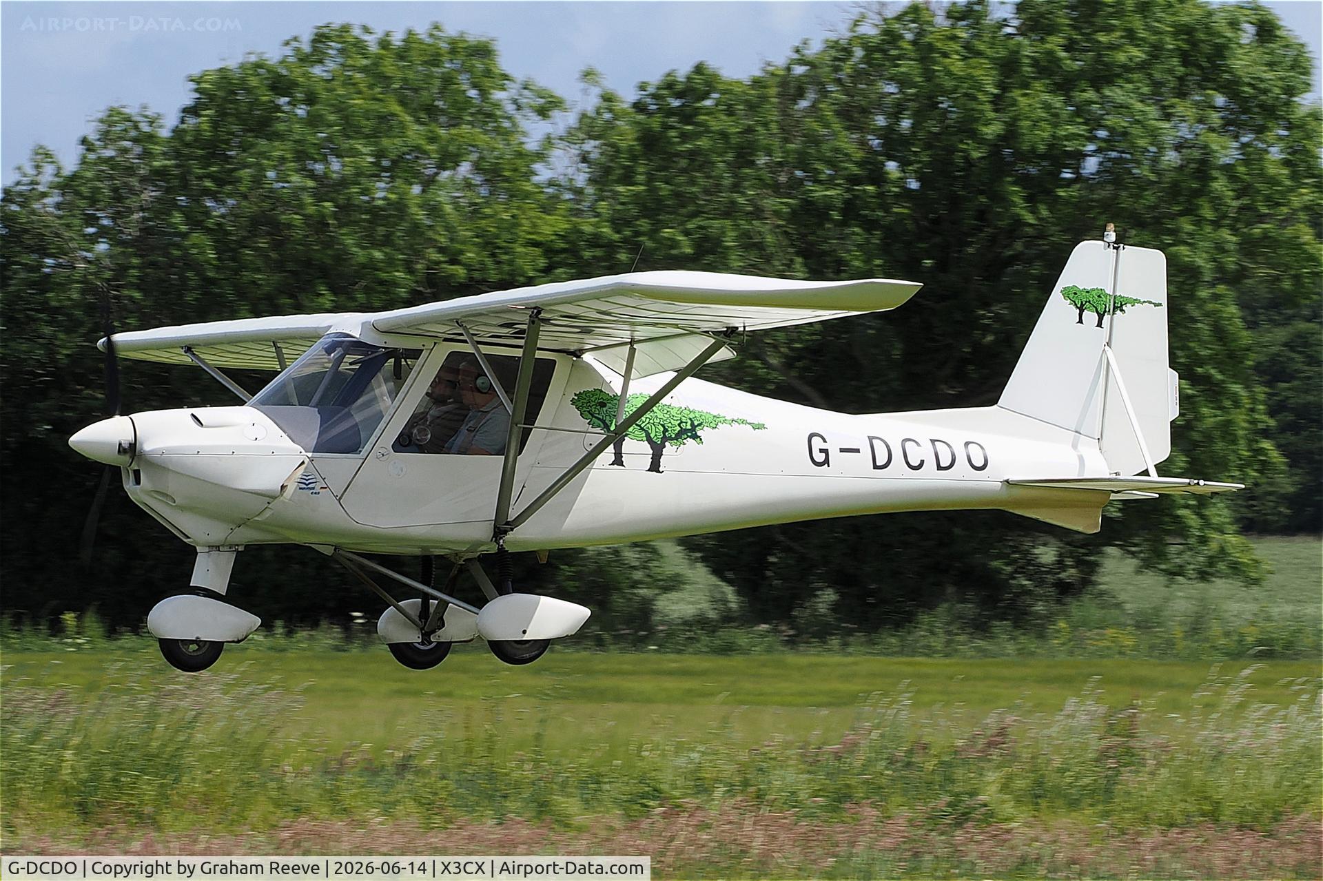 G-DCDO, 2010 Comco Ikarus C42 FB80, c/n 1008-7115, Landing at Northrepps.