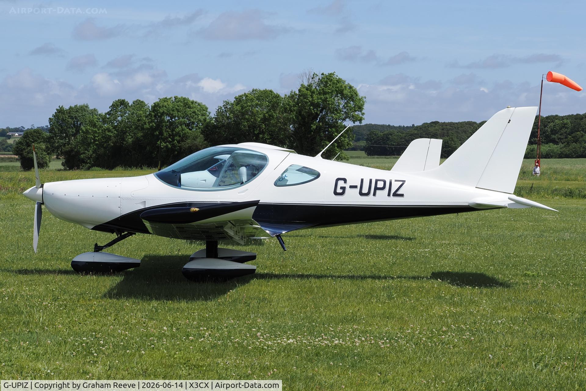 G-UPIZ, 2016 BRM Aero Bristell NG5 Speed Wing, c/n LAA 385-15414, Just landed at Northrepps.