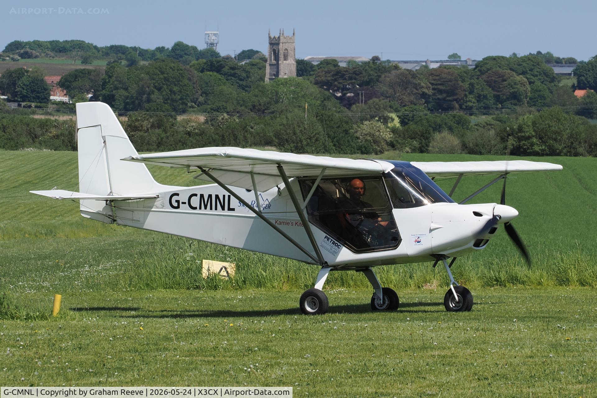 G-CMNL, 2023 Skyranger Swift 912S(1), c/n BMAA/HB/749, Just landed at Northrepps.