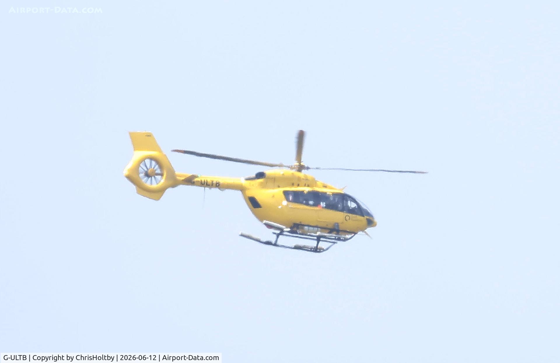 G-ULTB, 2016 Airbus Helicopters EC-145 (BK-117D-2), c/n 20089, Over Climping Beach, West Sussex