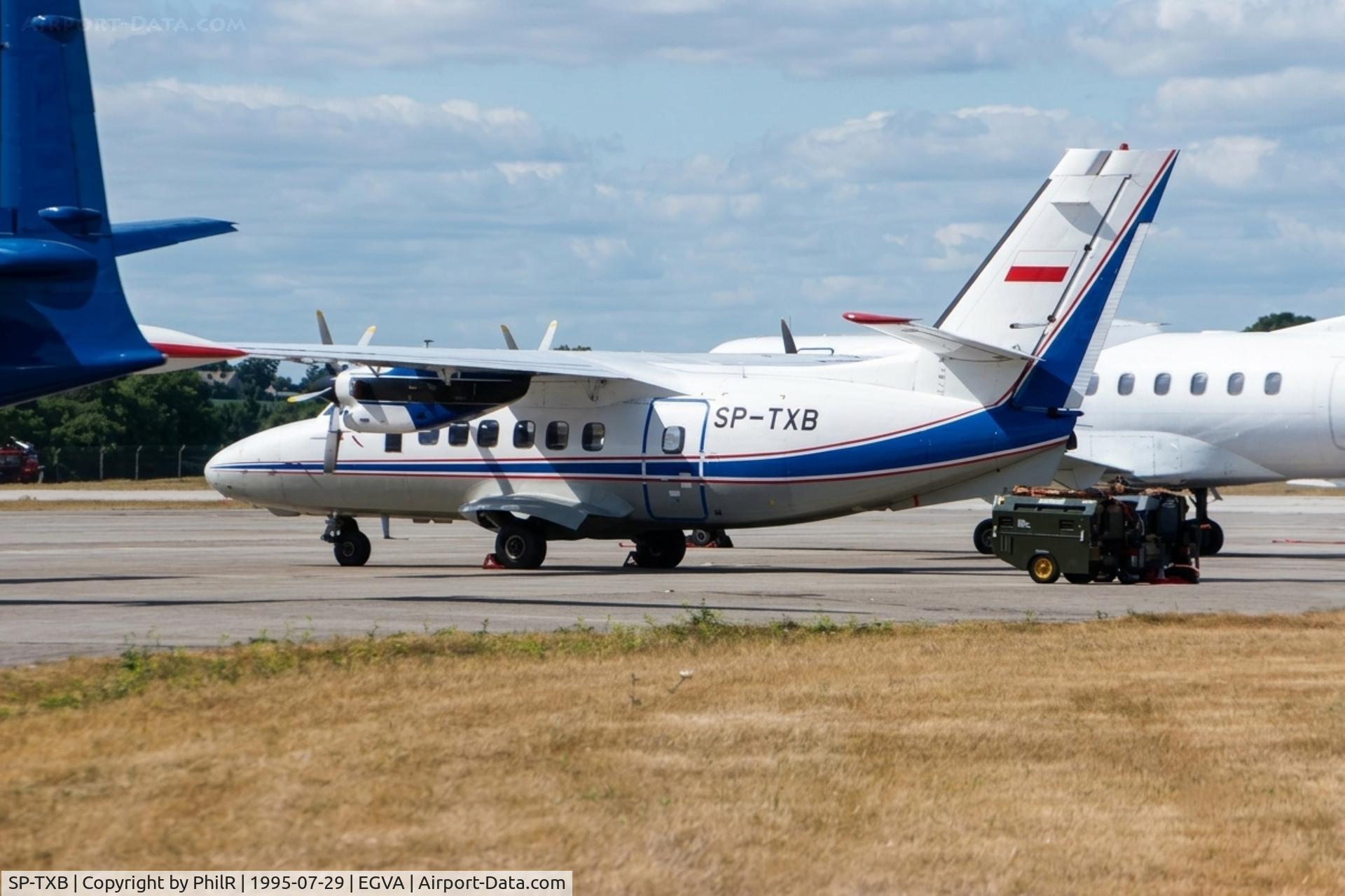 SP-TXB, 1990 Let 410UVP-E16A, c/n 902414, SP-TXB 1990 Let 410UVP-E16A Turbolet IAT 
