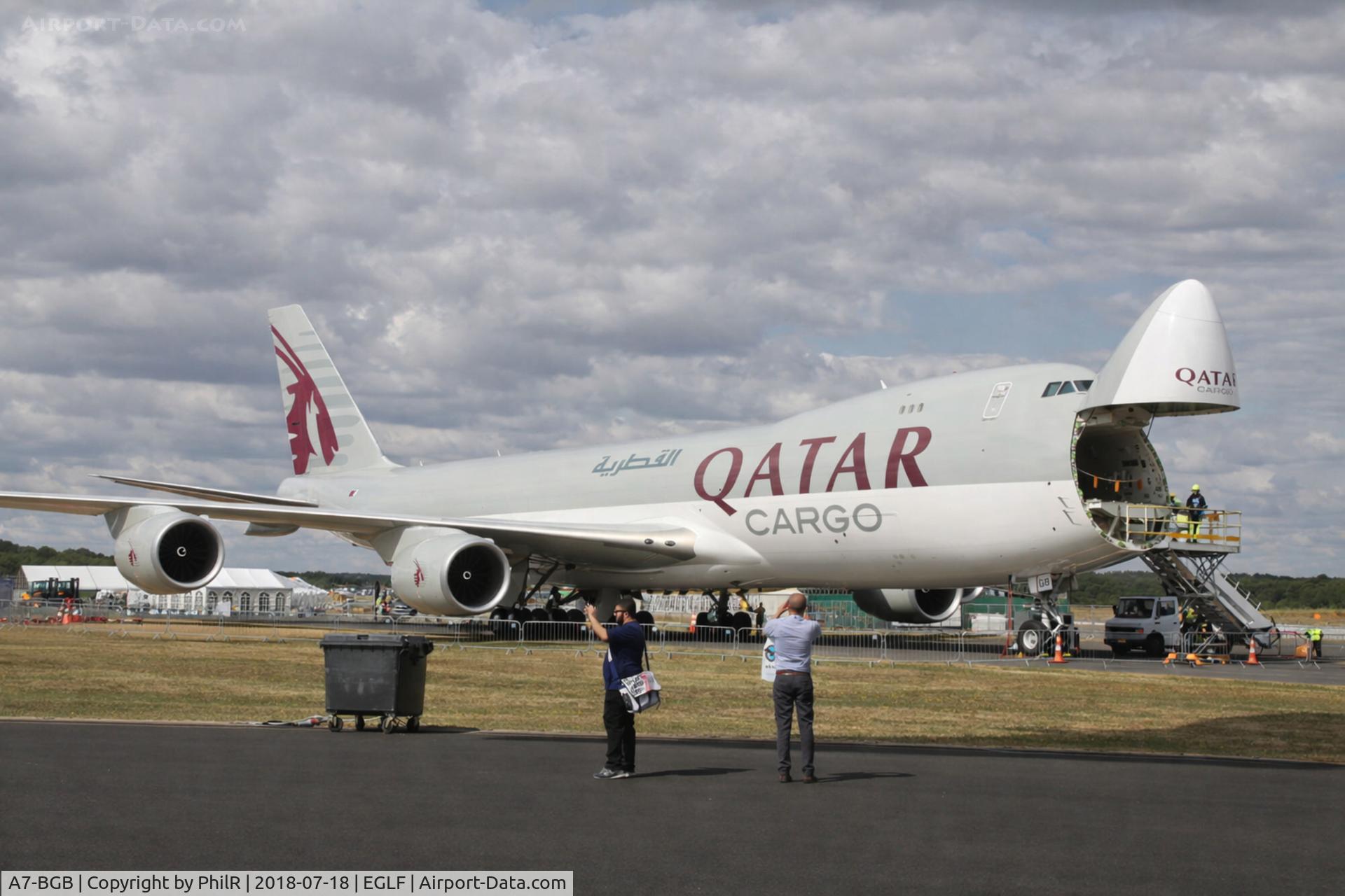 A7-BGB, 2017 Boeing 747-8F, c/n 63199, A7-BGB 2017 Boeing 747-800F Qatar Airways FIA 
