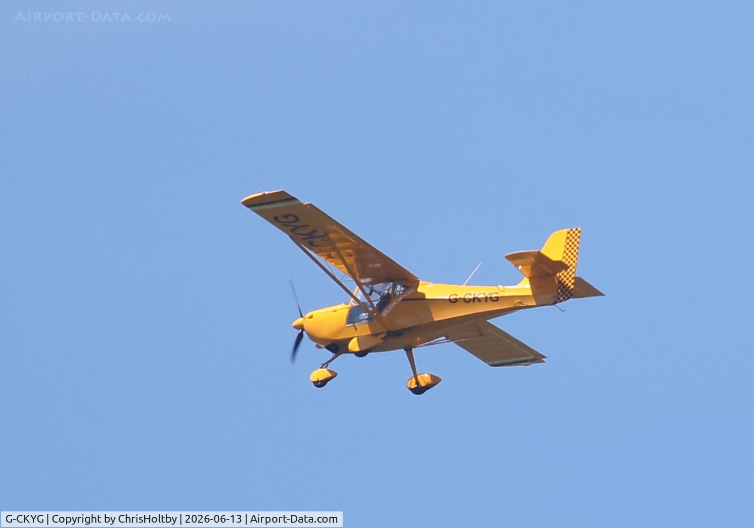 G-CKYG, 2018 Aeropro Eurofox 3K, c/n 54518, Over Woolbeding Common, West Sussex