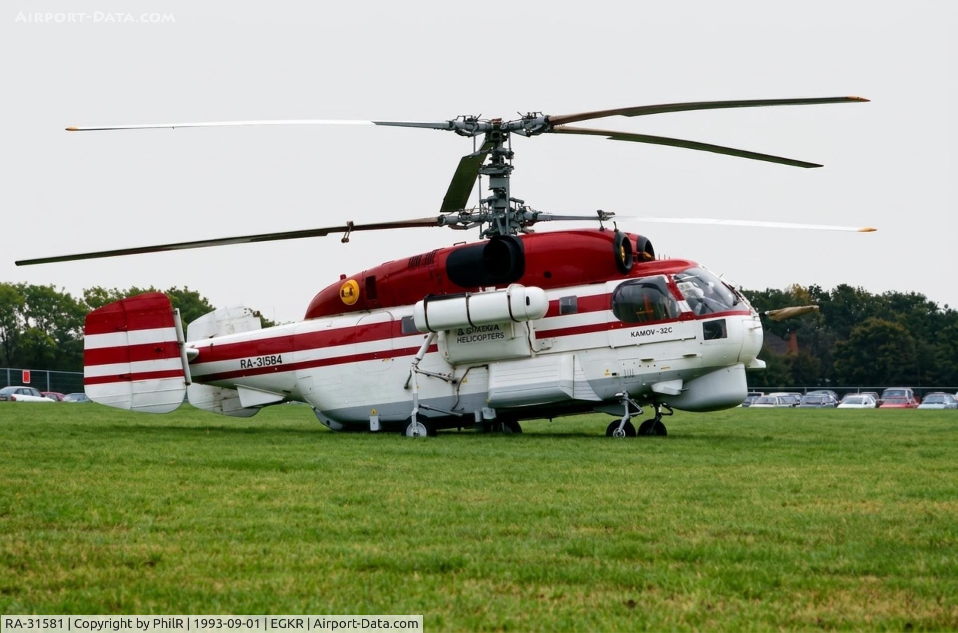 RA-31581, Kamov Ka-32C, c/n 8704, RA-31584 Kamov 32C Omega Helicopters Redhill 
