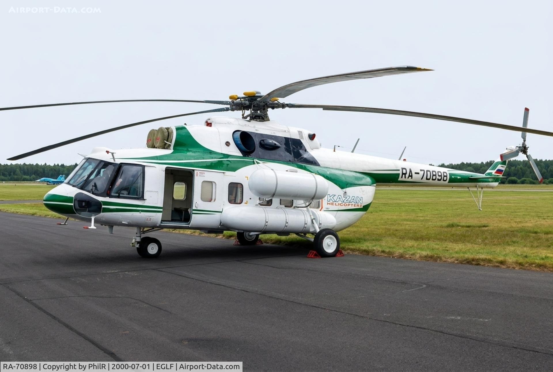 RA-70898, Mil Mi-17, c/n 95825, RA-70898 Mil Mi17 Kazan helicopters SBAC
