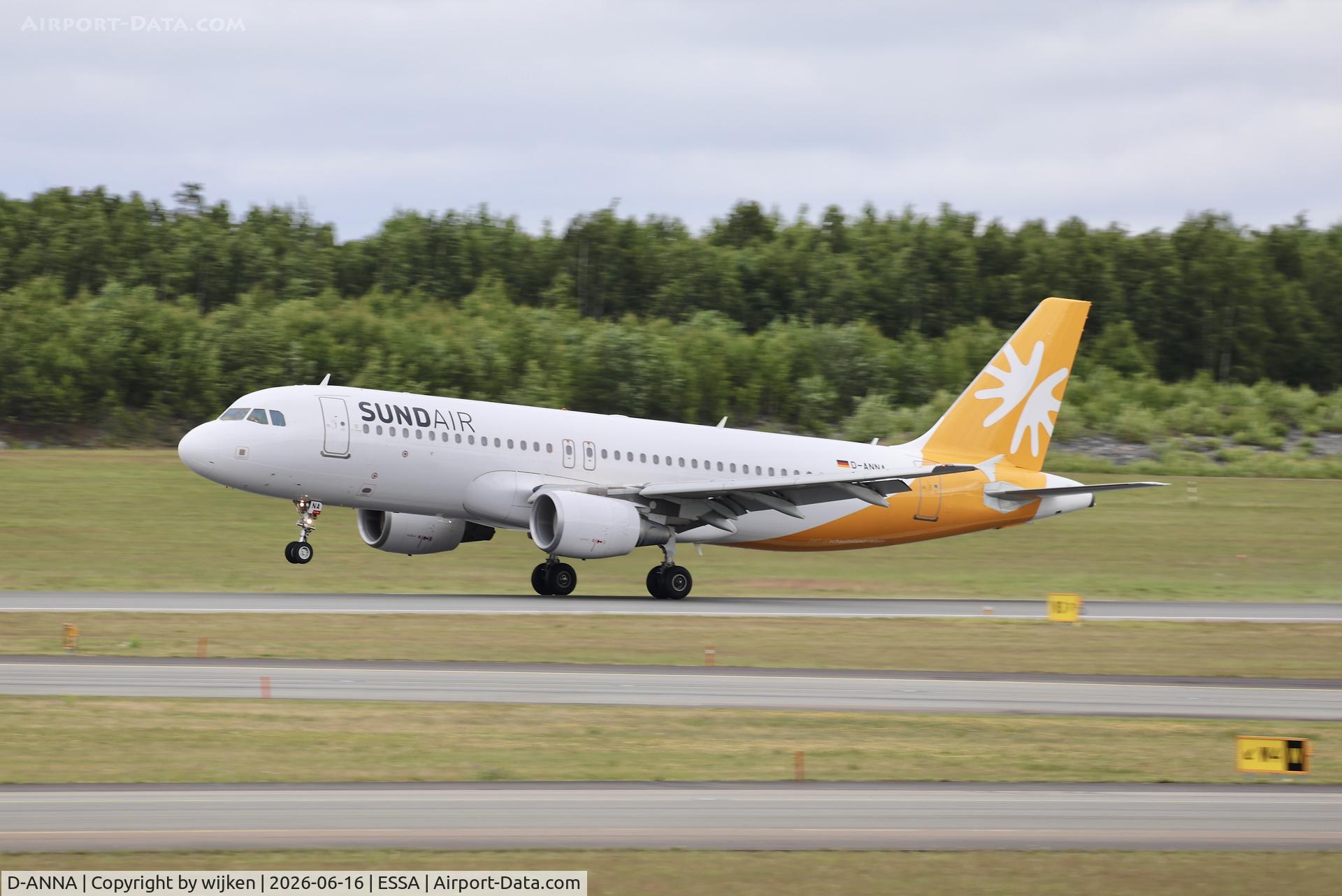 D-ANNA, 2007 Airbus A320-214, c/n 3289, Rwy 01R