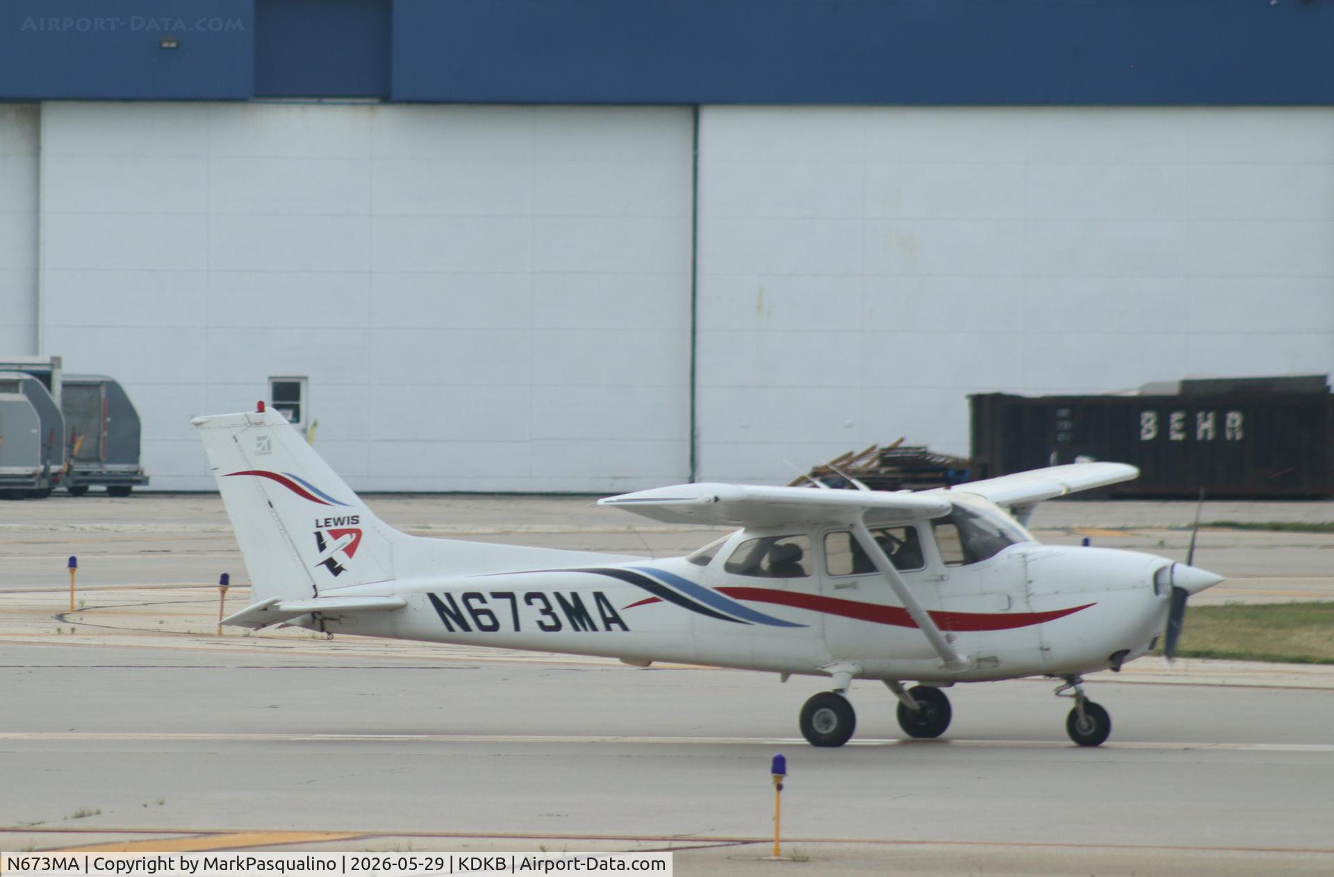 N673MA, 1999 Cessna 172R, c/n 17280741, Cessna 172R