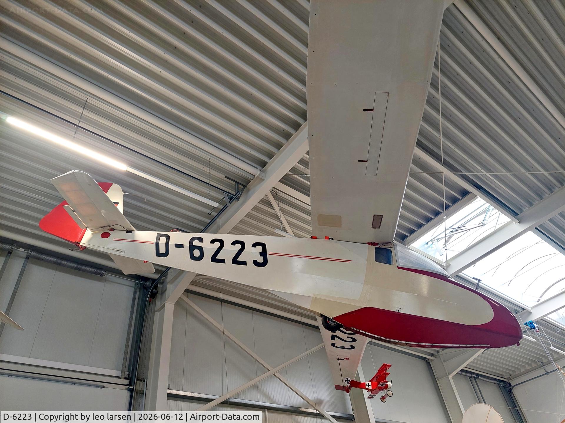 D-6223, Scheibe L-Spatz 55, c/n 01, Museum Wernigerode 12.6.2026