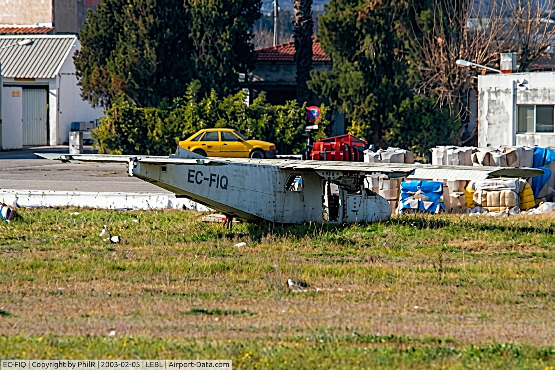 EC-FIQ, 1970 Britten-Norman BN-2A-26 Islander, c/n 161, EC-FIQ 1970 BN2 Islander remains BCN 