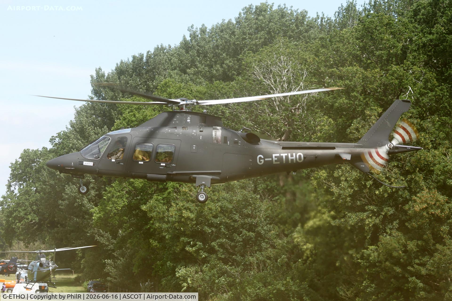 G-ETHO, 2025 Leonardo SPA AW109SP GrandNew, c/n 22478, G-ETHO 2025 Leonardo AW109SP Grand New Ascot Heliport 
