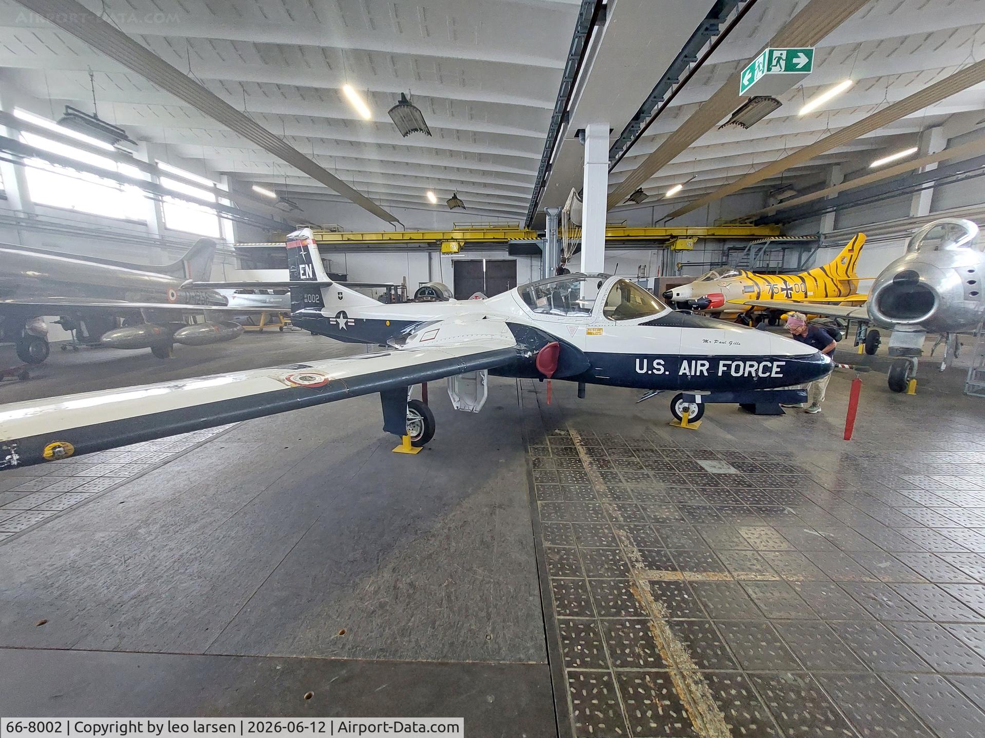 66-8002, 1966 Cessna T-37B Tweety Bird, c/n 40978, Wernigerode 12.6.2026