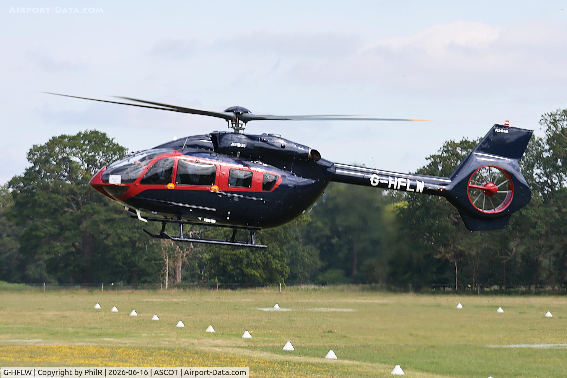 G-HFLW, 2024 Airbus Helicopters MBB-BK 117 D-3, c/n 21263, G-HFLW 2024 Airbus EC145 Ascot Heliport 