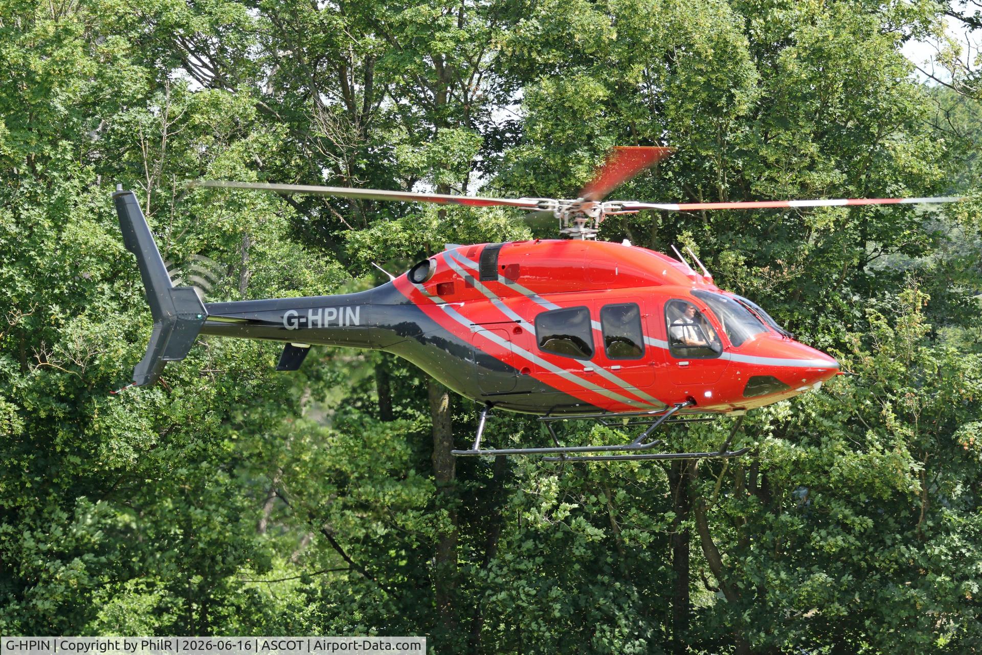 G-HPIN, 2014 Bell 429 GlobalRanger, c/n 57187, G-HPIN 214 Bell 429 Global Ranger Ascot Heliport 
