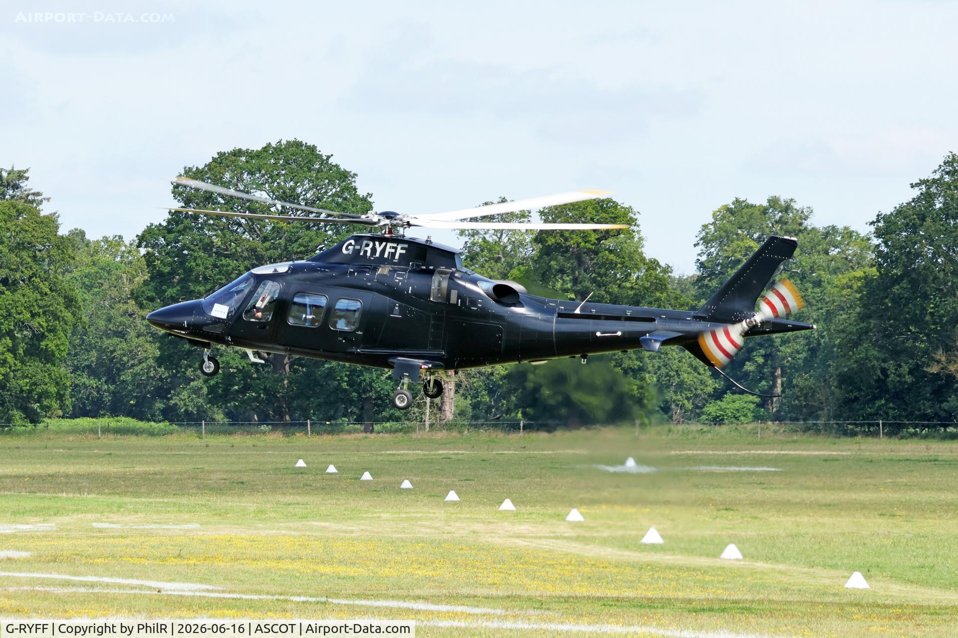 G-RYFF, 2007 Agusta A-109S Grand, c/n 22058, G-RYFF 2007 Agusta A109S Grand Ascot Heliport
