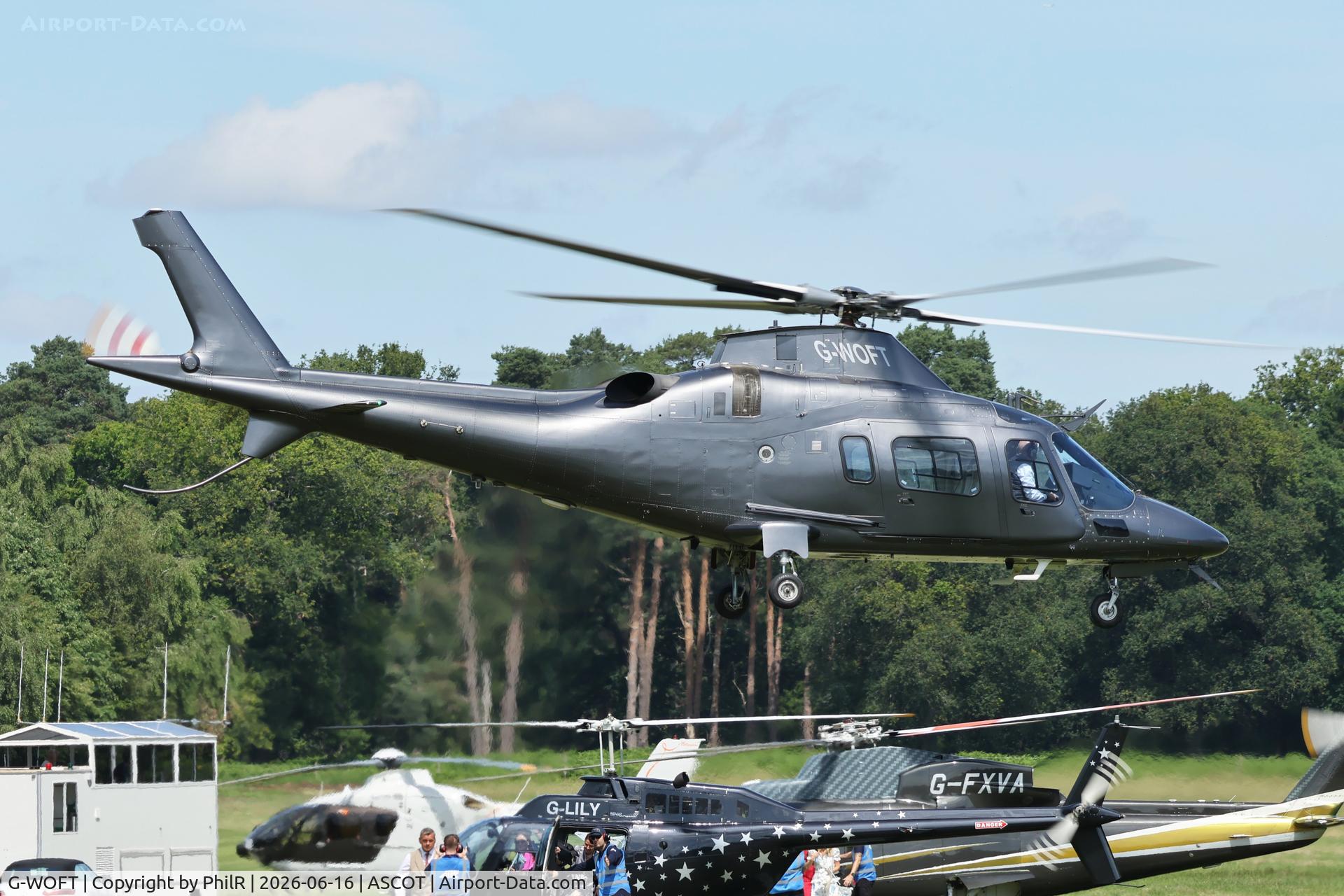 G-WOFT, 2004 Agusta Spa Agusta A109E, c/n 11619, G-WOFT 2004 Agusta A109E Power Ascot Heliport 
