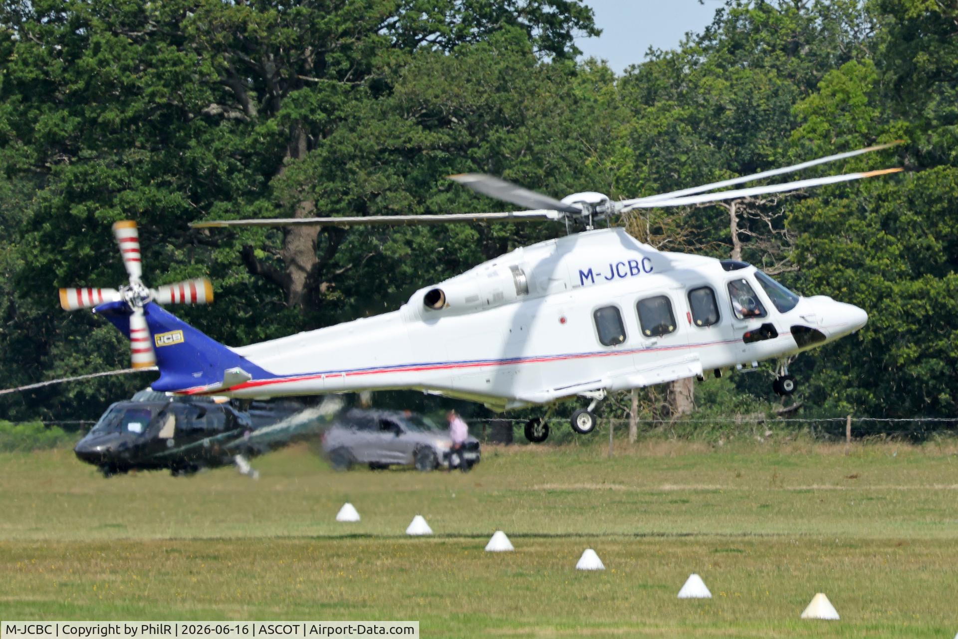 M-JCBC, 2006 Sikorsky S-76C, c/n 760616, M-JCBC 2024 Leonardo AW139 Ascot Heliport 
