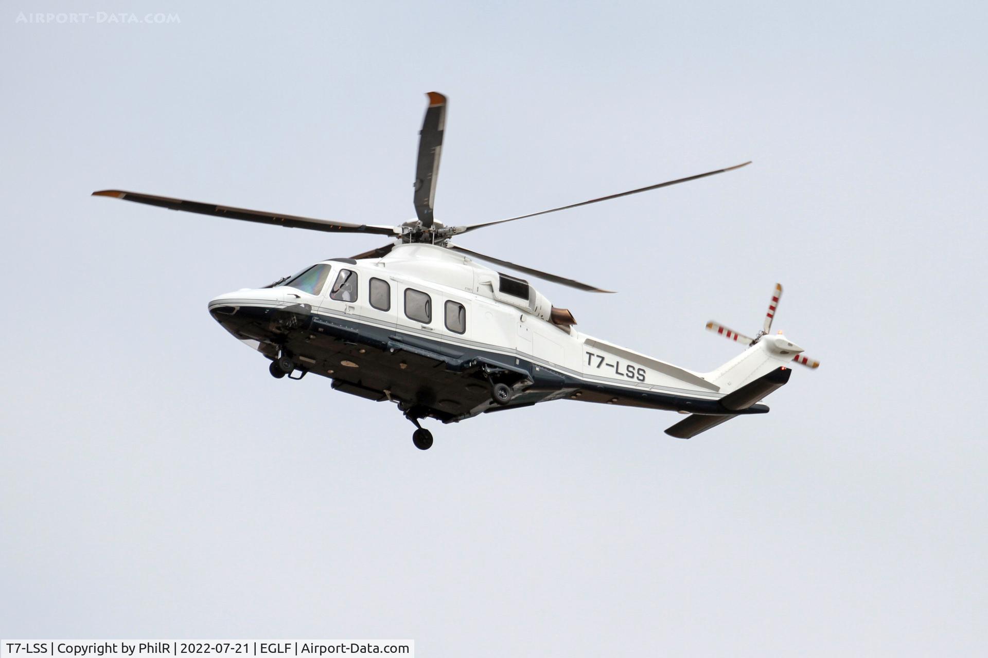 T7-LSS, 2012 AgustaWestland AW-139, c/n 41265, T7-LSS 2012 Agusta AW-139 Farnborough 