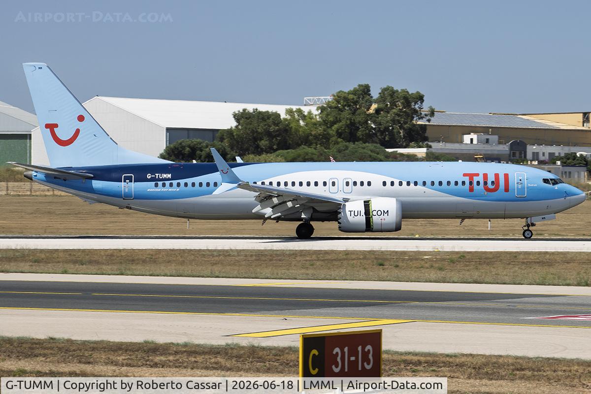 G-TUMM, 2020 Boeing 737-8 MAX, c/n 44654, Runway 31