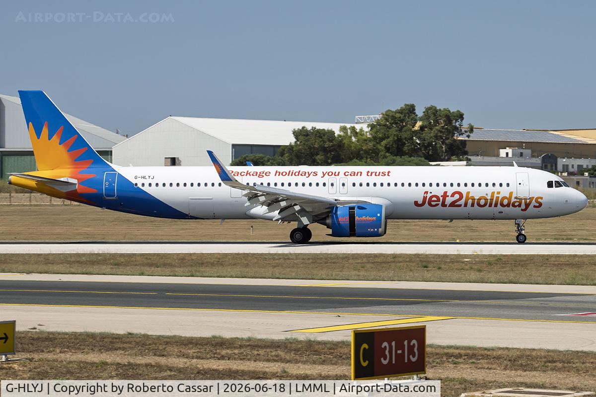 G-HLYJ, 2024 Airbus A321-251NX, c/n 12355, Runway 31