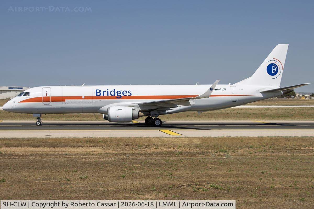 9H-CLW, Embraer ERJ-190AR(F), c/n 19000399, Charlie