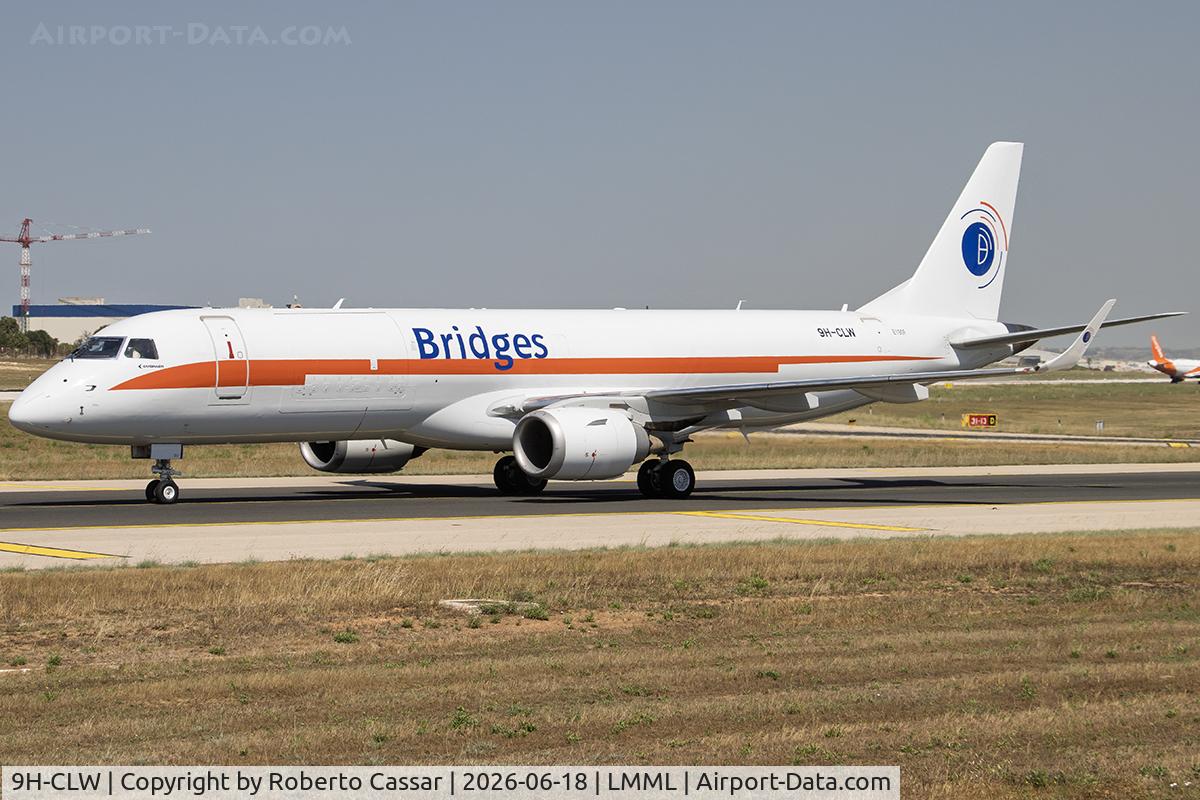 9H-CLW, Embraer ERJ-190AR(F), c/n 19000399, Charlie