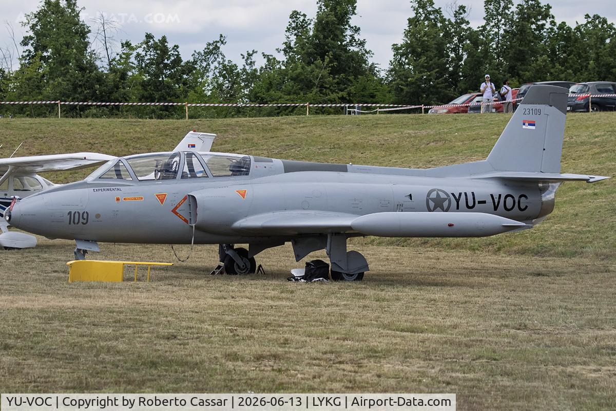 YU-VOC, 1965 Soko G-2A Galeb, c/n FVSG23109, AeroMind 2026