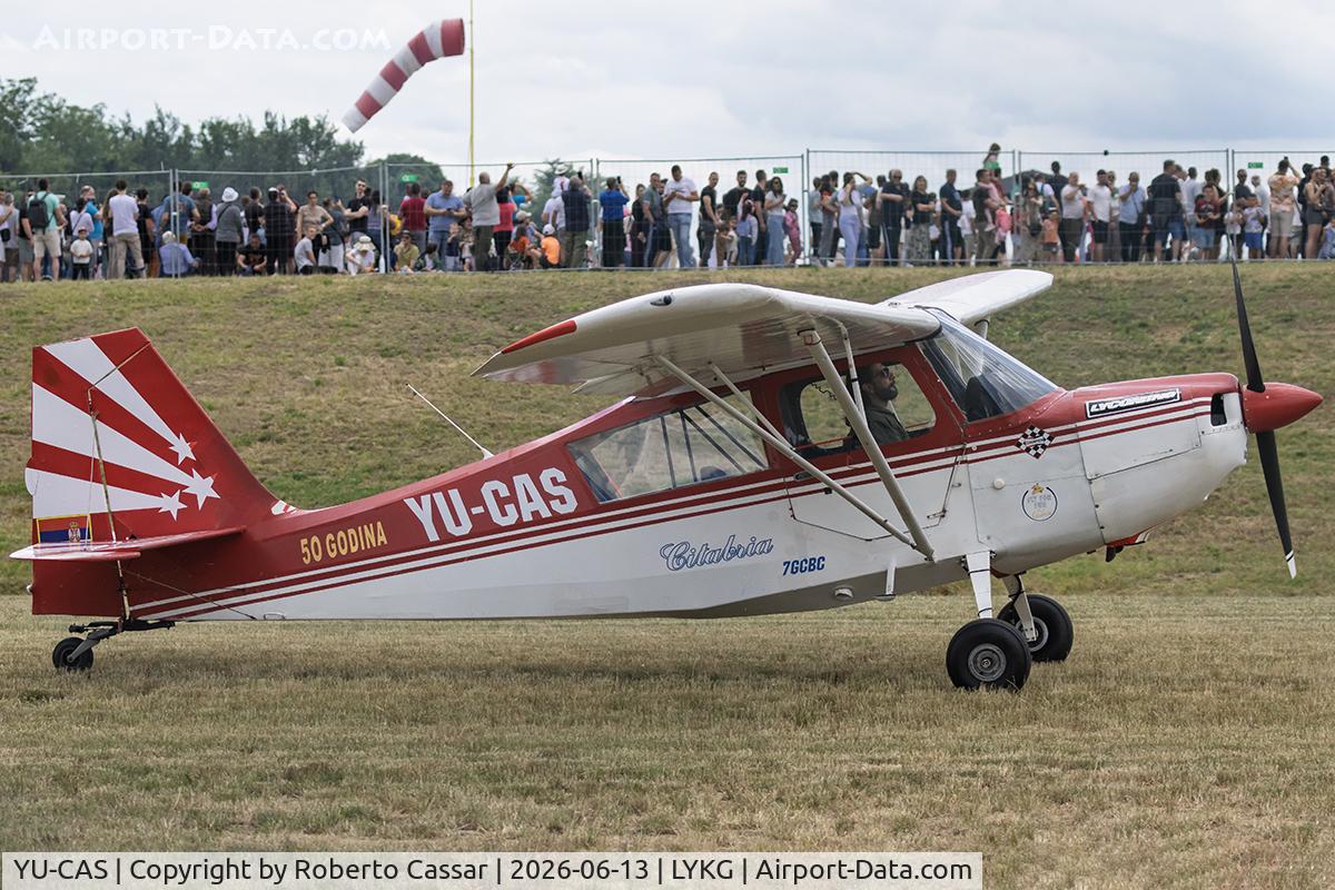 YU-CAS, Bellanca 7GCBC Citabria, c/n 294-70, AeroMind 2026