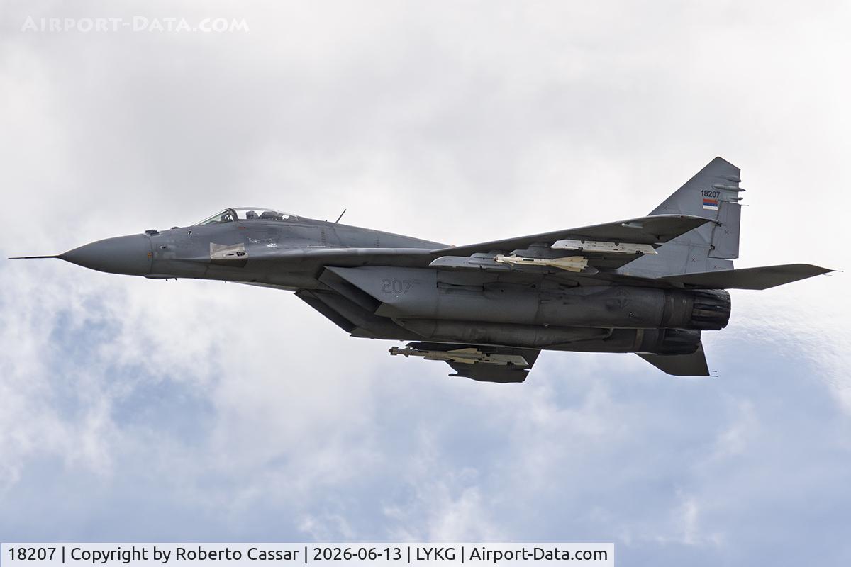 18207, Mikoyan-Gurevich MiG-29SE Fulcrum C, c/n 0000, AeroMind 2026