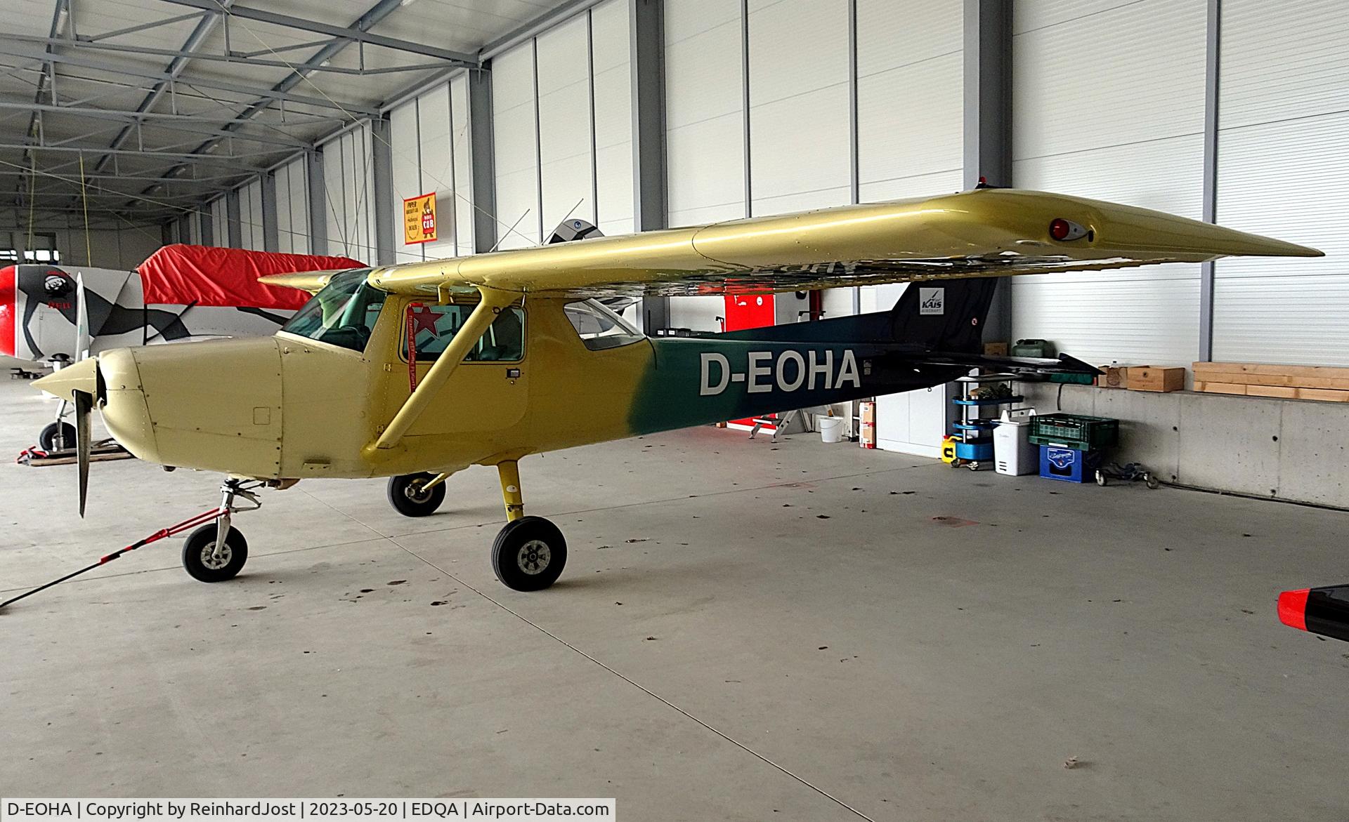 D-EOHA, 1984 Cessna 152, c/n 152-84544, Cessna 152  D-EOHA (ex-N5338M / HA-SJI) at Bamberg , Germany