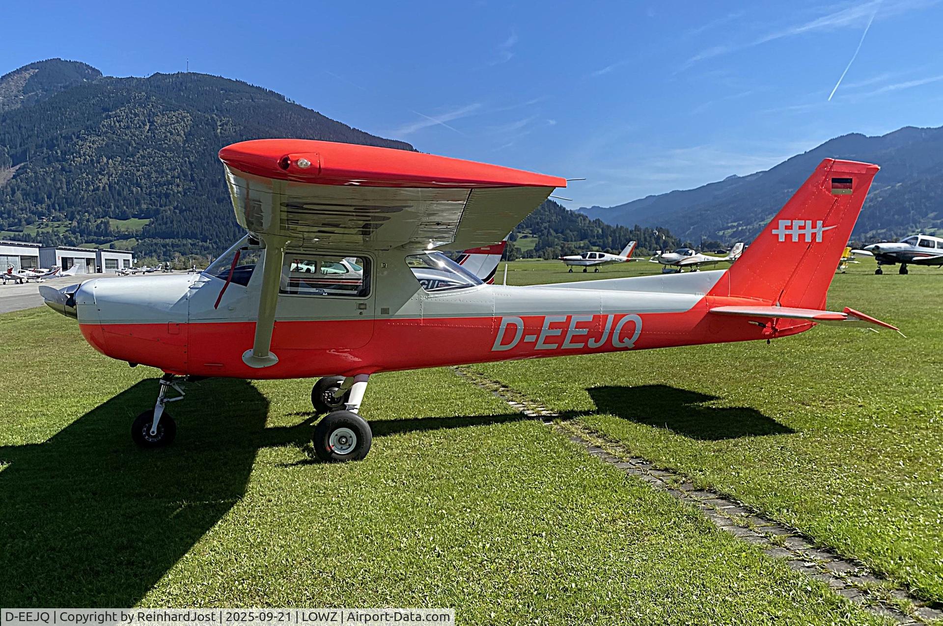 D-EEJQ, 1979 Cessna 152, c/n 152-83155, D-EEJQ (ex-N46978) at Zell am See, Austria