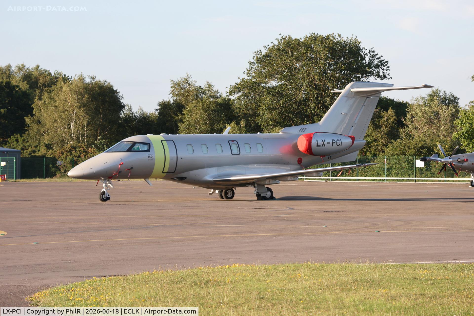LX-PCI, 2022 Pilatus PC-24, c/n 277, LX-PCI 2022 Pilatus PC24 Blackbushe 