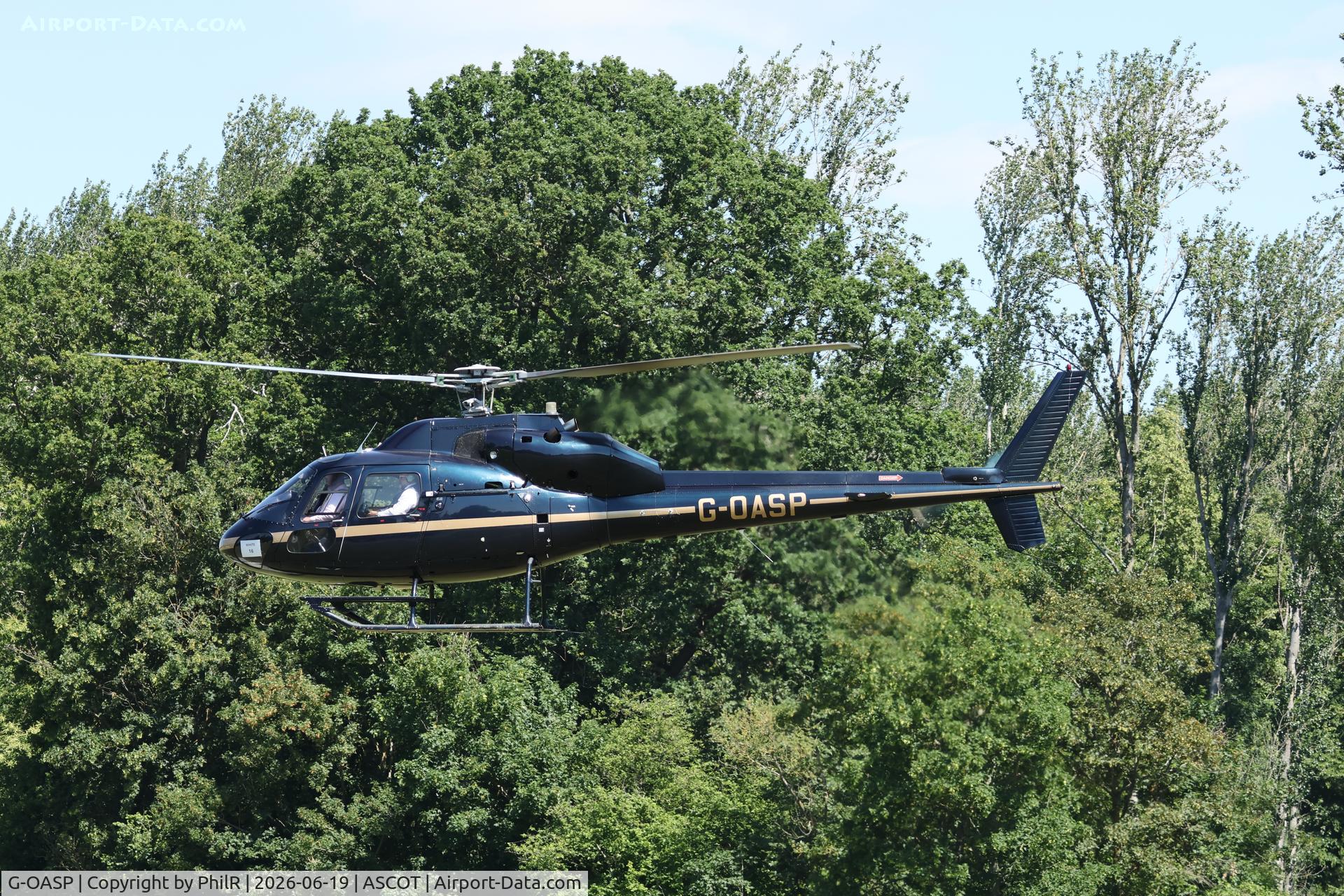 G-OASP, 1991 Aerospatiale AS-355F-2 Ecureuil 2, c/n 5479, G-OASP 1991 Aerospatiale AS355F2 Ecureuil ll Ascot Heliport 

