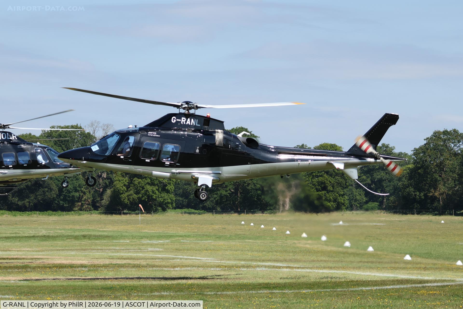 G-RANL, 2022 Leonardo AW-109SP Grand New, c/n 22440, G-RANL 2022 Leonardo AW109SP Grand new Ascot Heliport 
