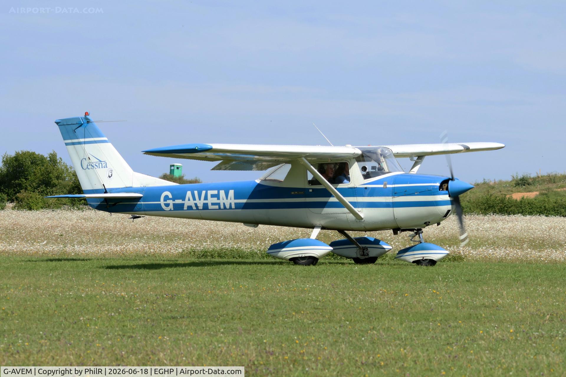 G-AVEM, 1966 Reims Cessna F150G, c/n 0198, G-AVEM1966 Reims Cessna F150G Popham 
