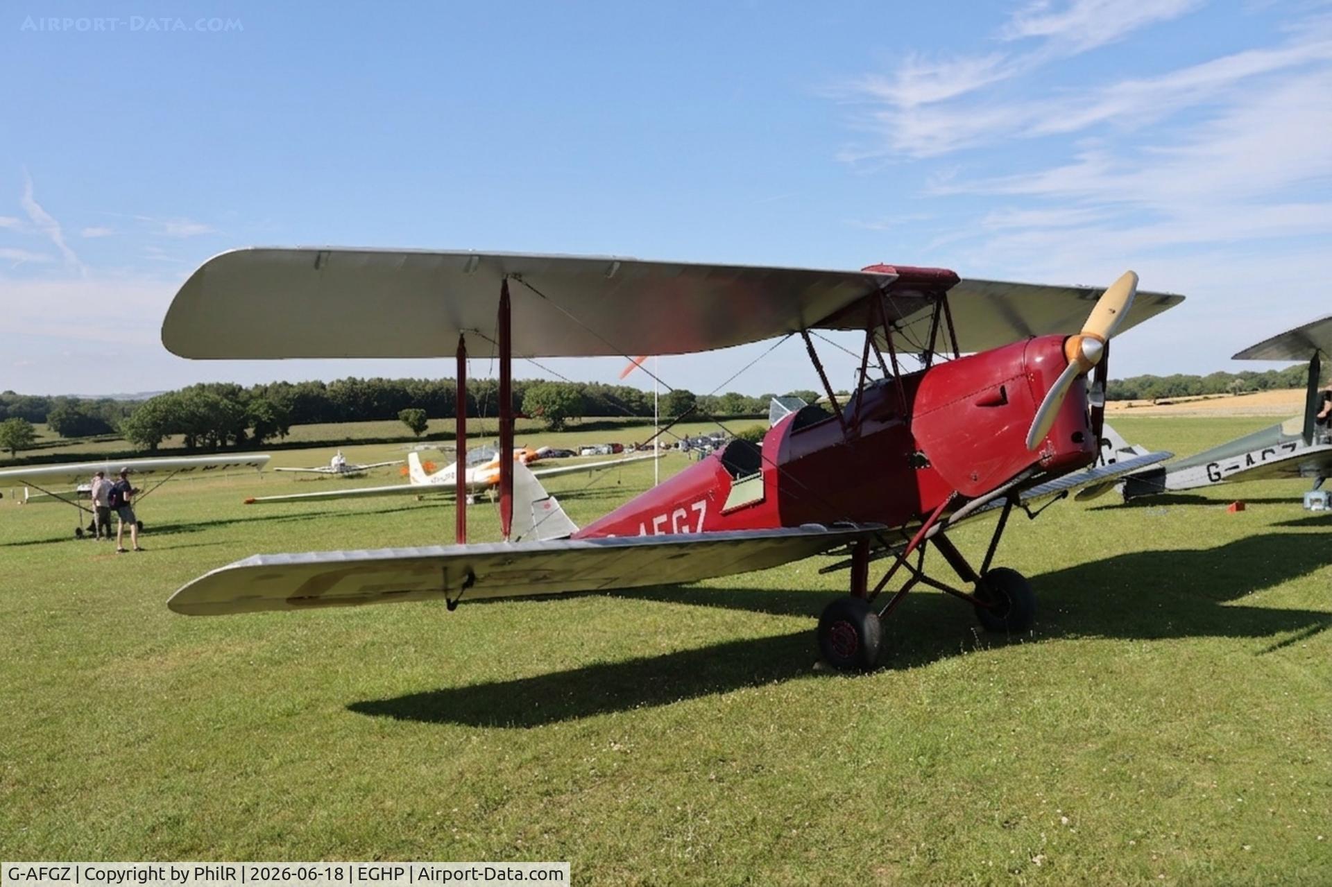 G-AFGZ, 1938 De Havilland DH-82A Tiger Moth II, c/n 3700, G-AFGZ 1938 DH82A Tiger Moth Popham 
