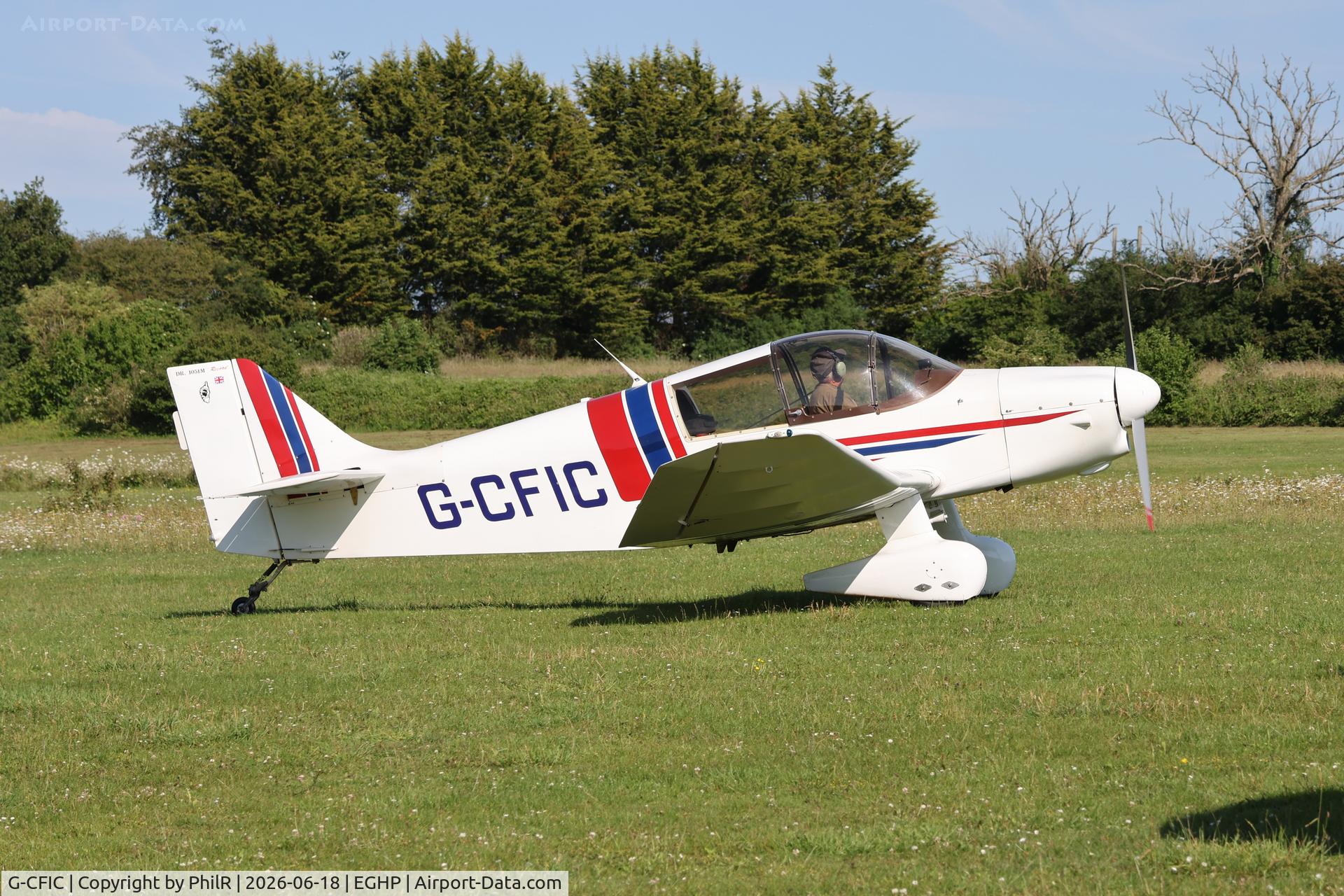G-CFIC, 1963 CEA Jodel DR-1050/M-1 Record Sicile, c/n 432, G-CFIC 1963 CEA Jodel DR1050-M1 Sicile Record Popham 
