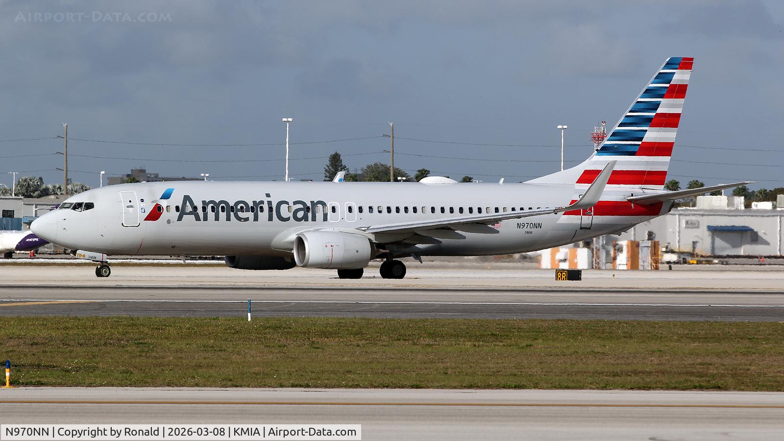 N970NN, 2015 Boeing 737-823, c/n 31217 l/n 5413, at mia
