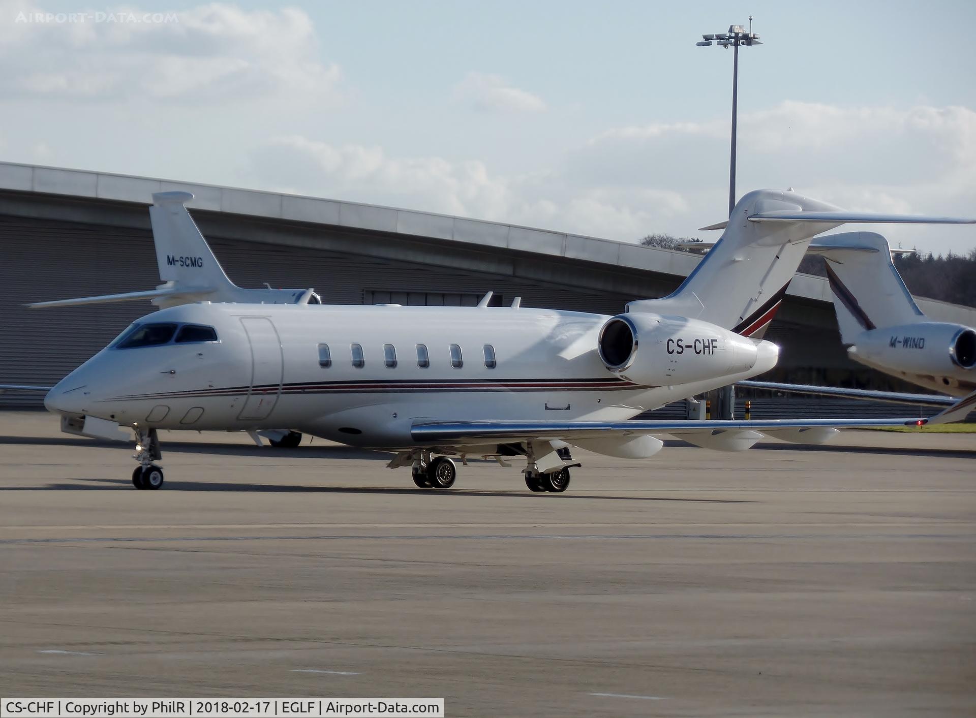 CS-CHF, 2017 Bombardier Challenger 350 (BD-100-1A10), c/n 20671, CS-CHF 2017 Bombardier Challenger 350 Farnborough 
