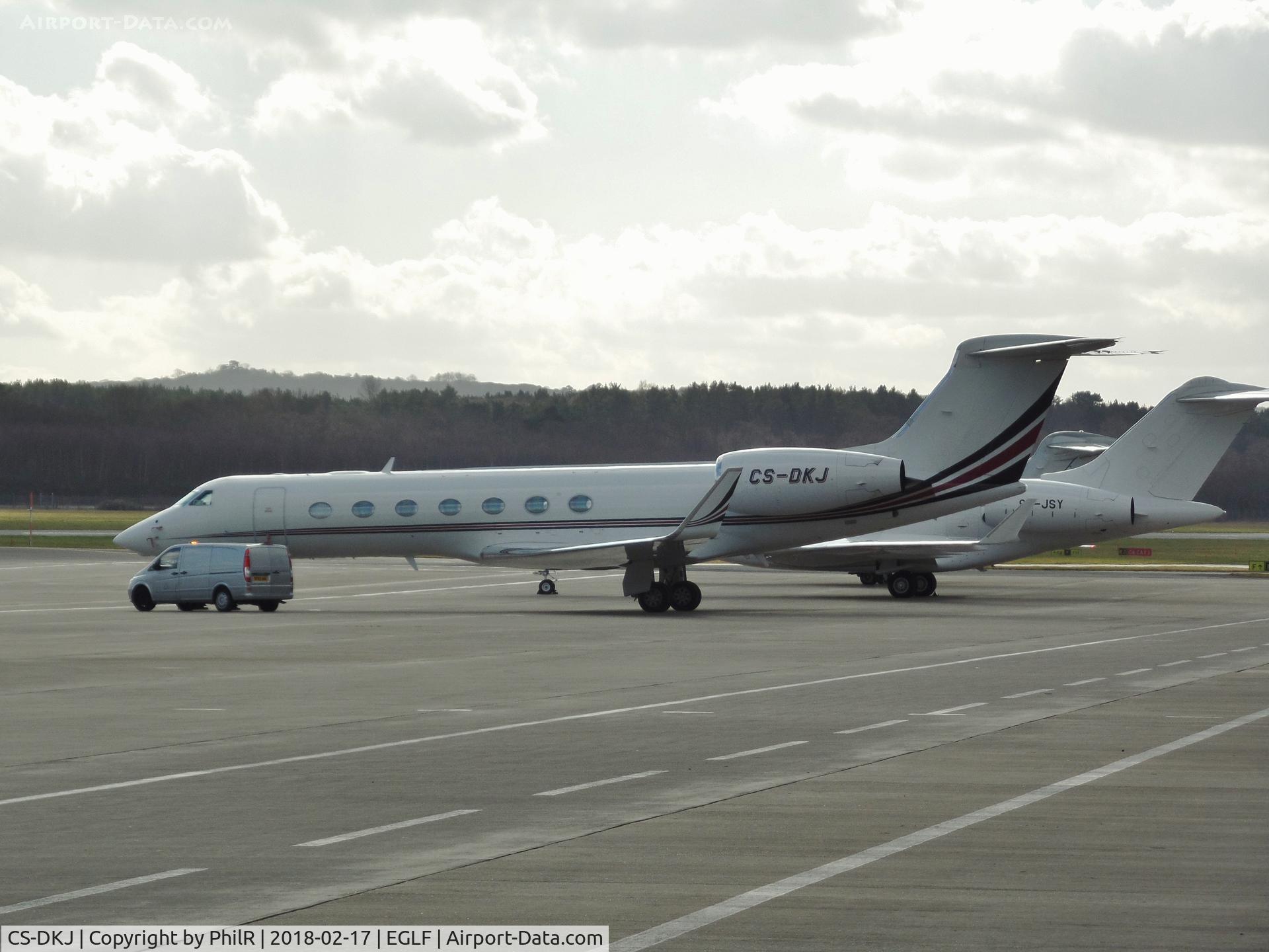 CS-DKJ, 2008 Gulfstream Aerospace V-SP G550, c/n 5174, CS-DKJ 2007 Gulfstream G550 Farnborough 
