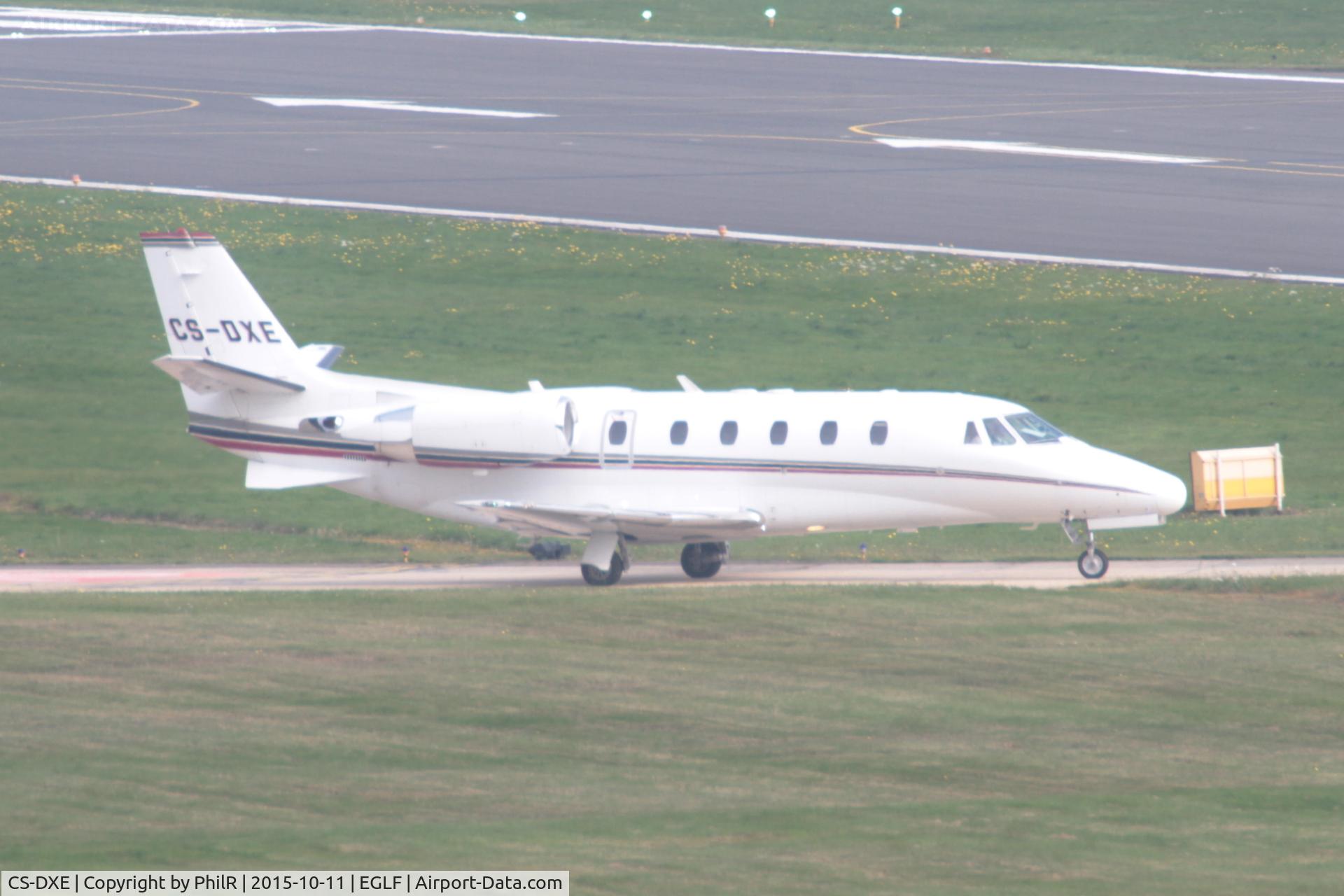 CS-DXE, 2005 Cessna 560 Citation Excel, c/n 560-5578, CS-DXE 2005 Cessna 560 Citation Excel Neetjets Transportes Aereos Farnborough 
