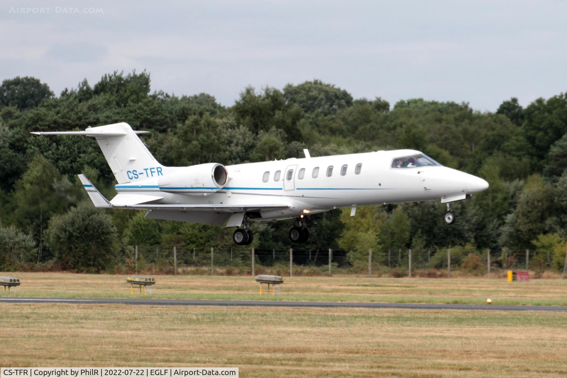 CS-TFR, 2008 Learjet 45, c/n 45-375, CS-TFR 2008 Learjet 45 Farnborough